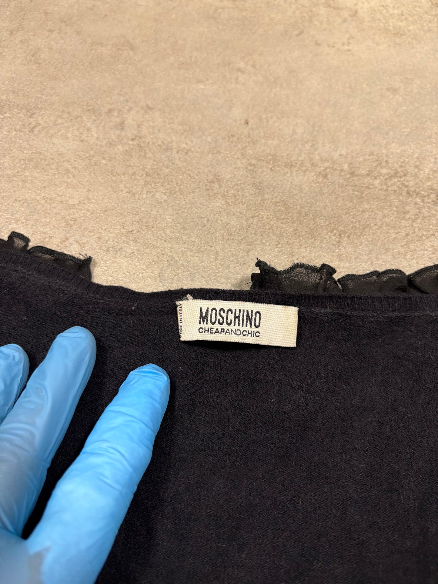 Jersey Cardigan Moschino 00s Vintage - M