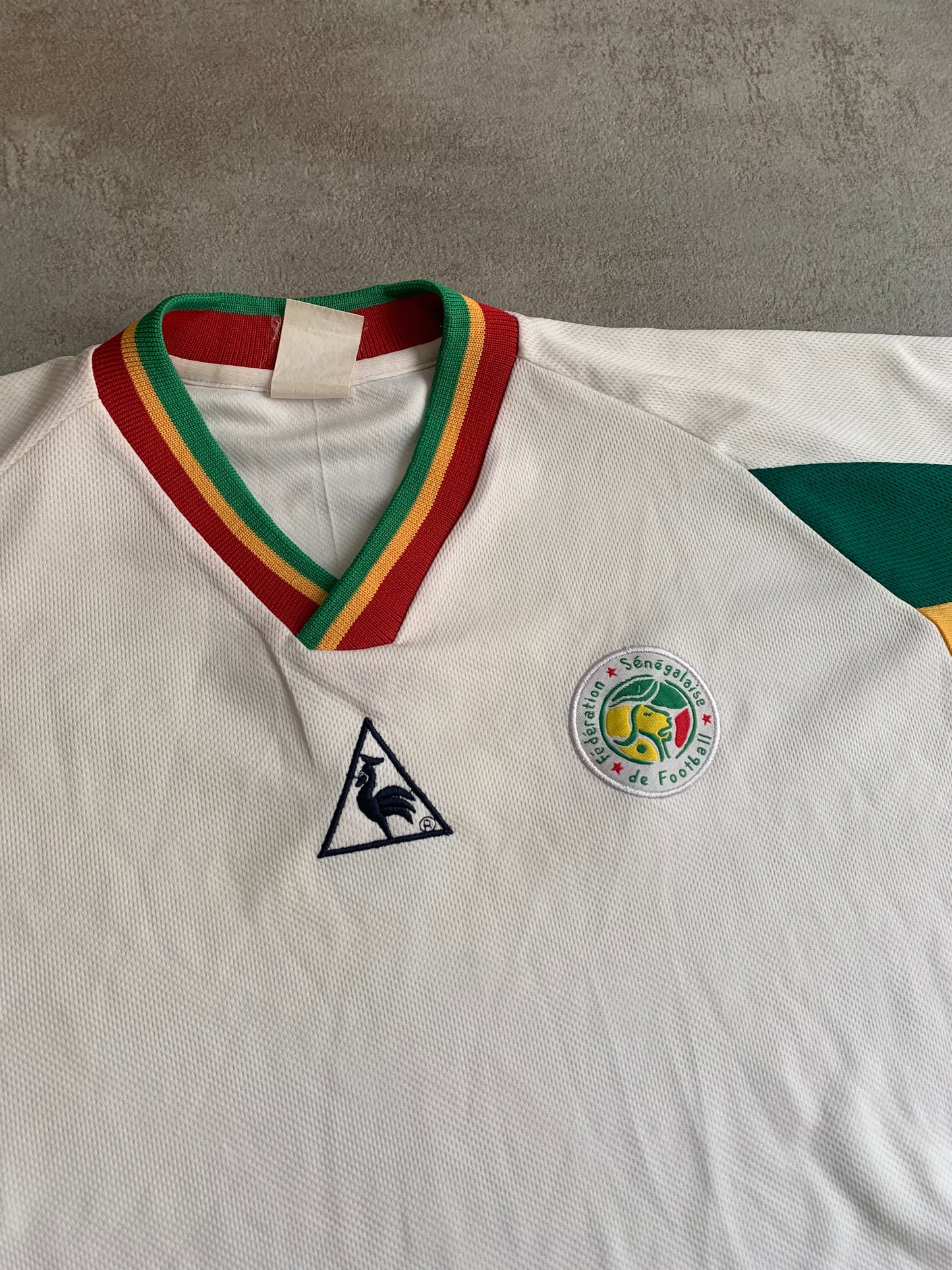 Camiseta Fútbol Vintage Le Coq Sportif Senegal 2002 - L