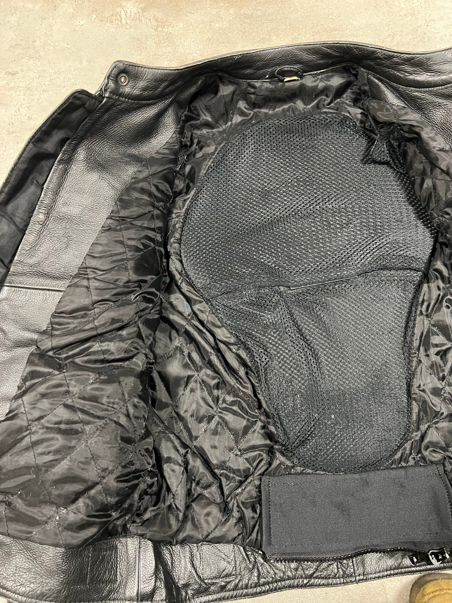 Chaqueta Cuero Motorista Vintage Kawasaki Jot Rocket - M