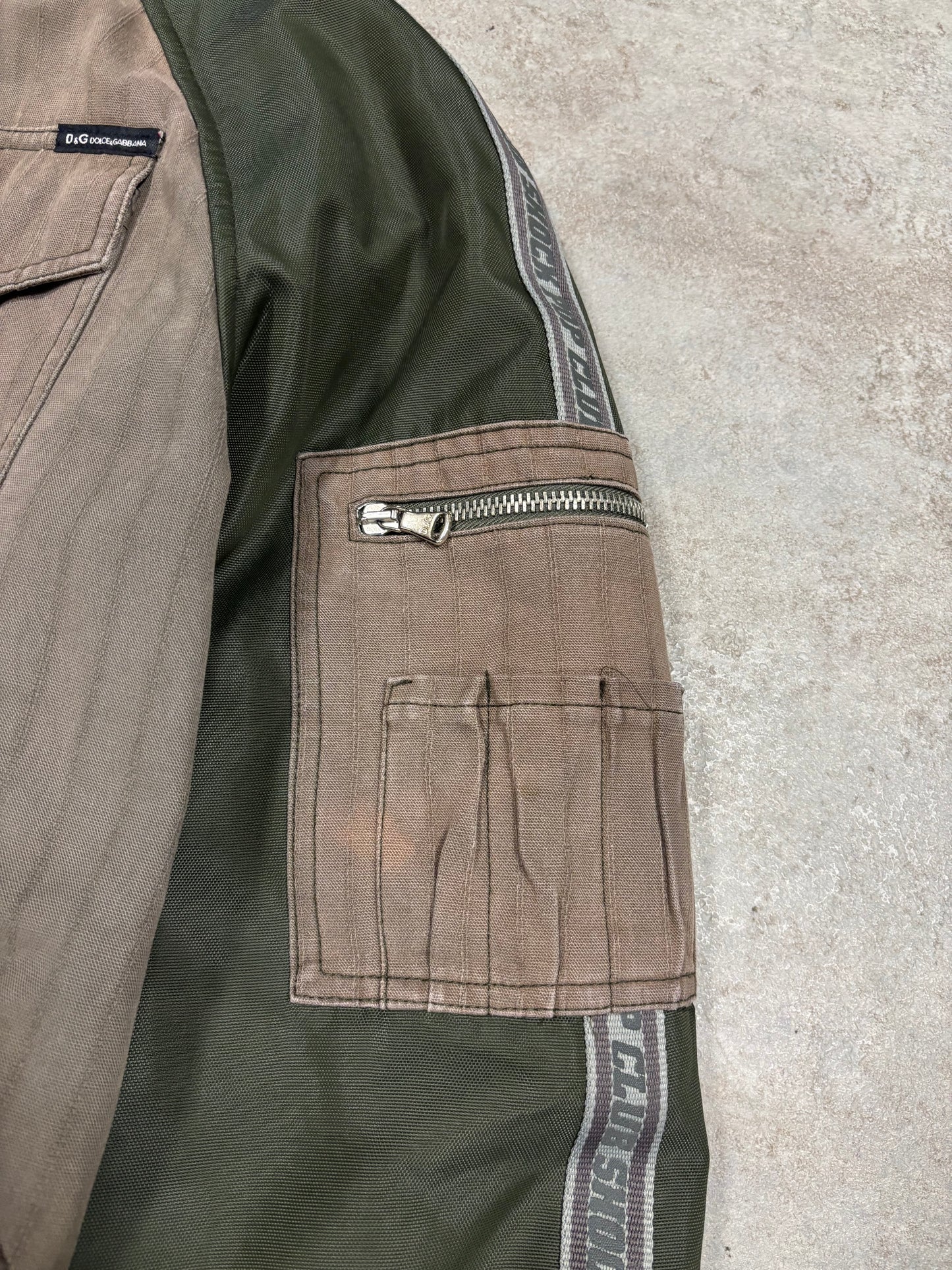 Chaqueta Cargo ‘Sun Faded’ Dolce & Gabbana Archive 2003 Vintage - M