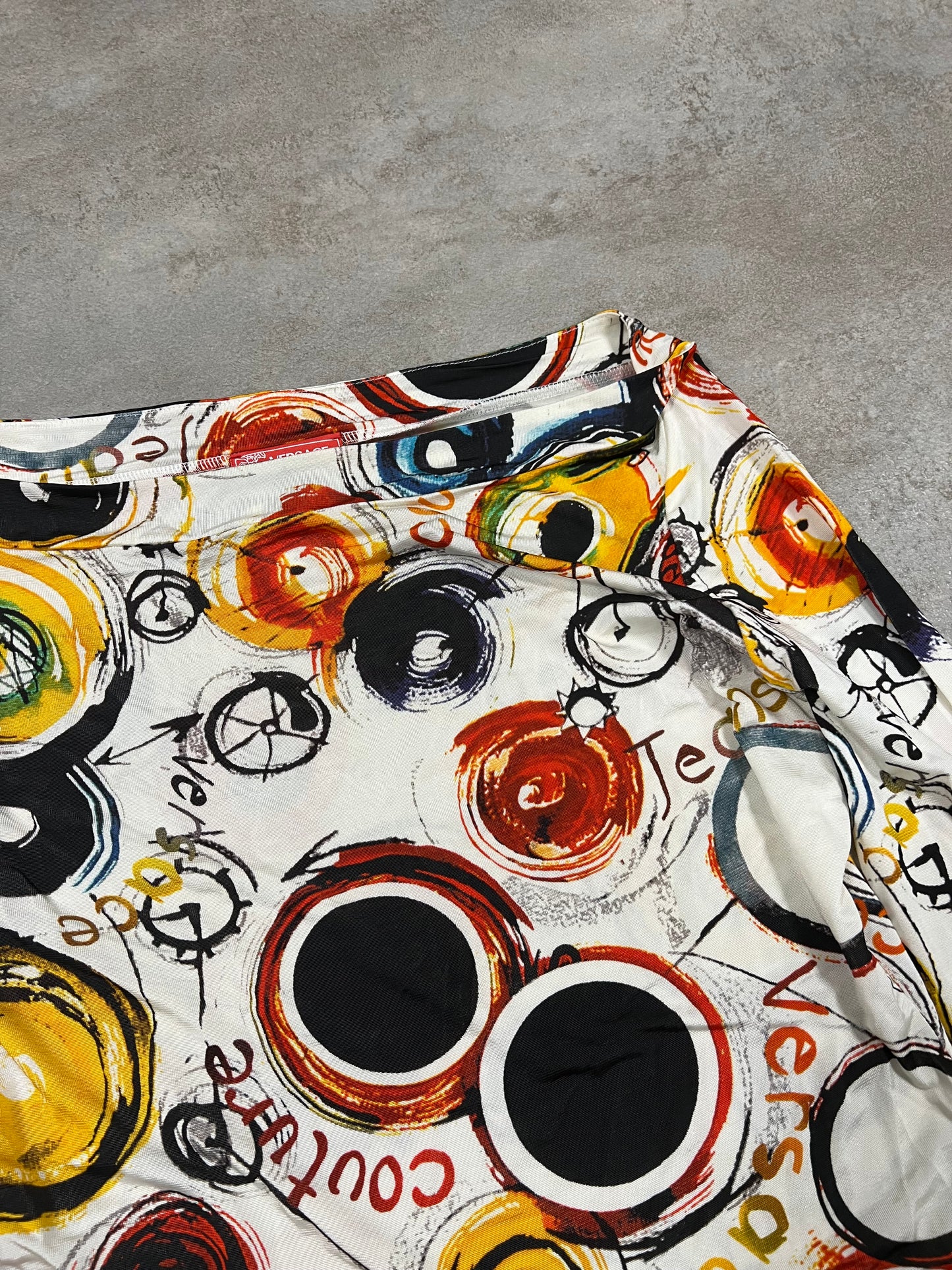 Vestido Estampado Vintage Versace Jeans Couture 00’s - M