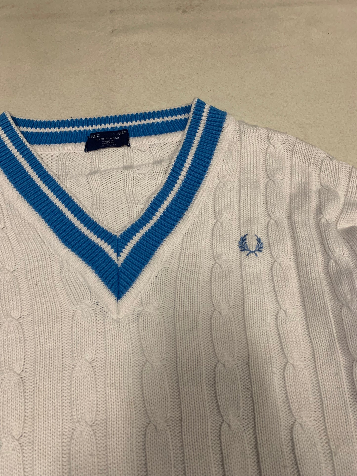 Jersey Vintage Fred Perry Made in England- M