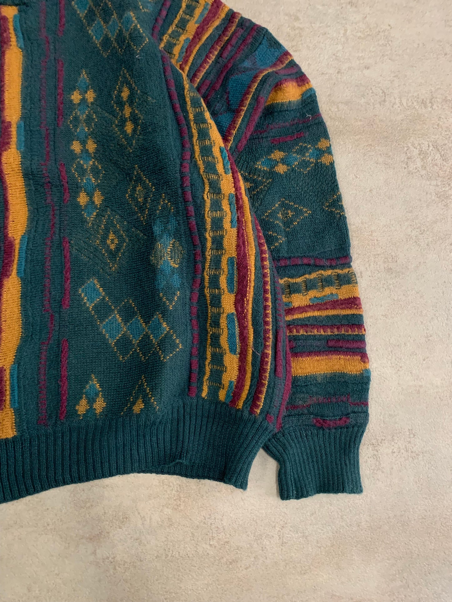Vintage Wool Coogie Style Sweater - S