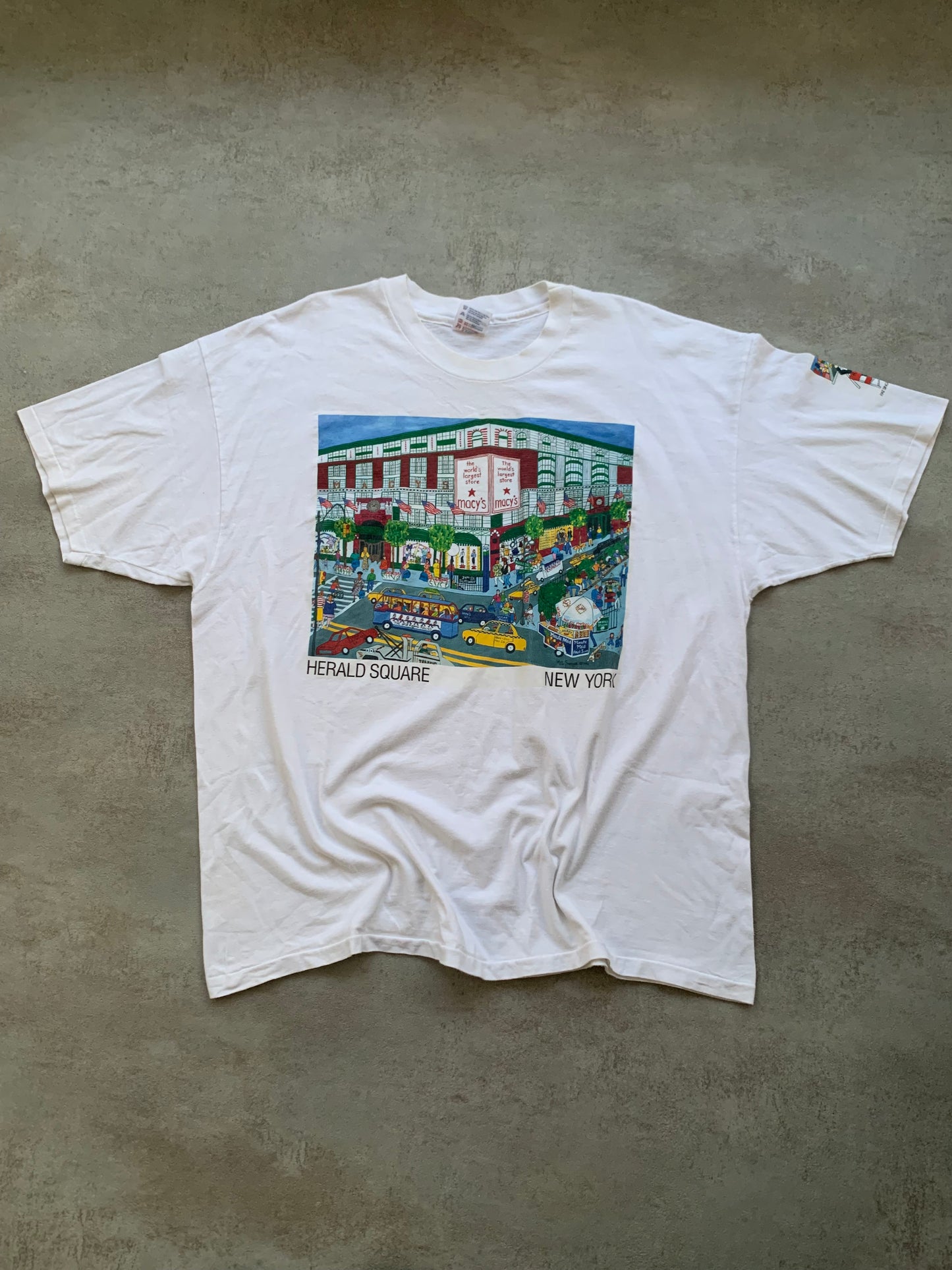 Camiseta Herald Square New York 1993 Licensed Vintage