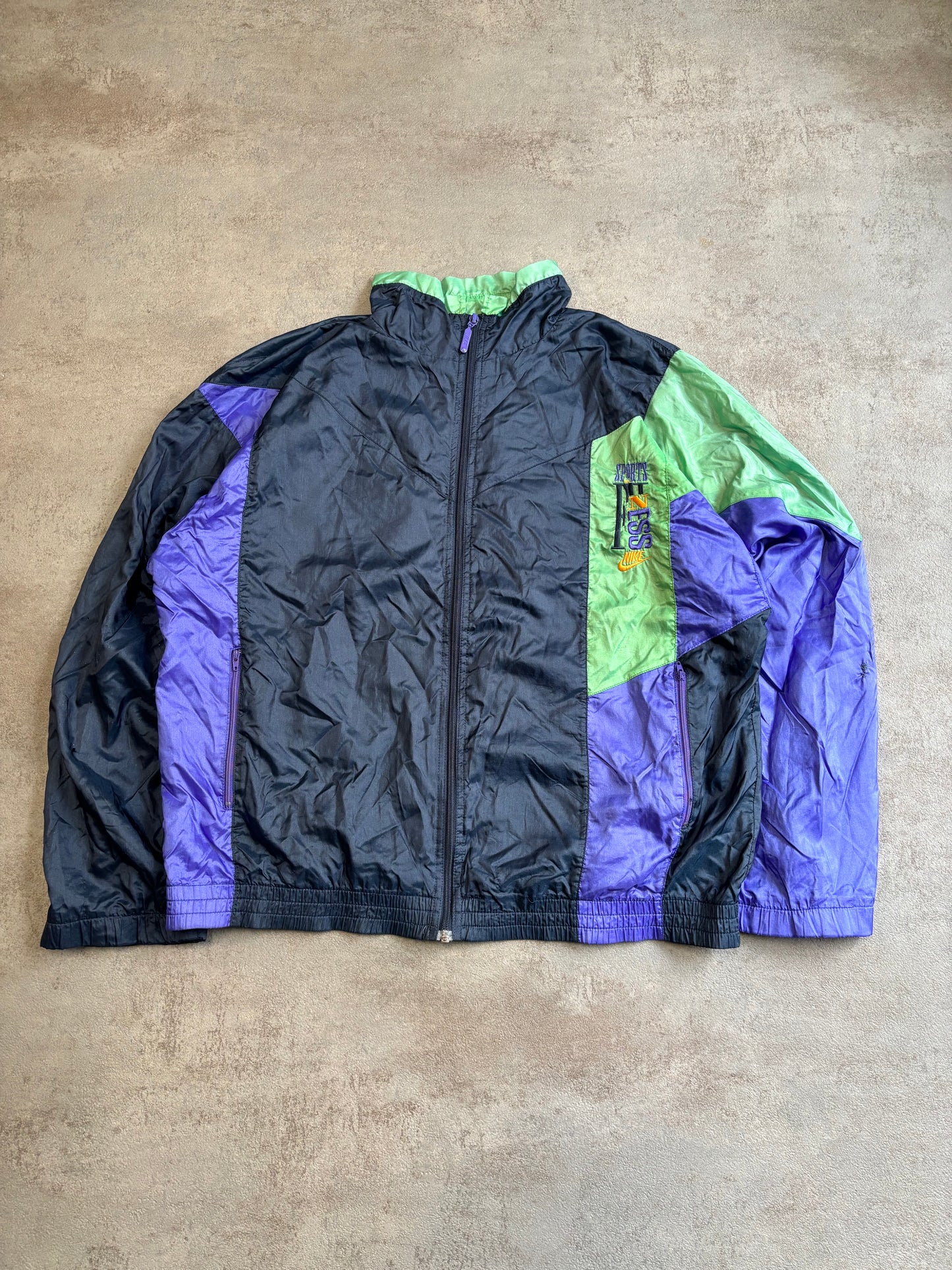 Chaqueta Track Nike Sport & Fitness 80s Vintage - M