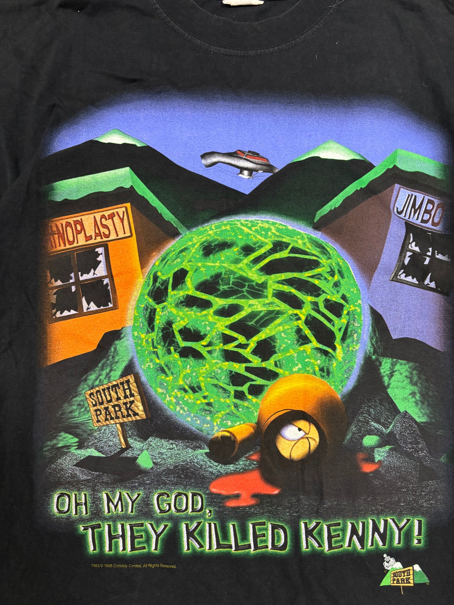 Camiseta South Park ‘Kenny’ 1998 Vintage - M