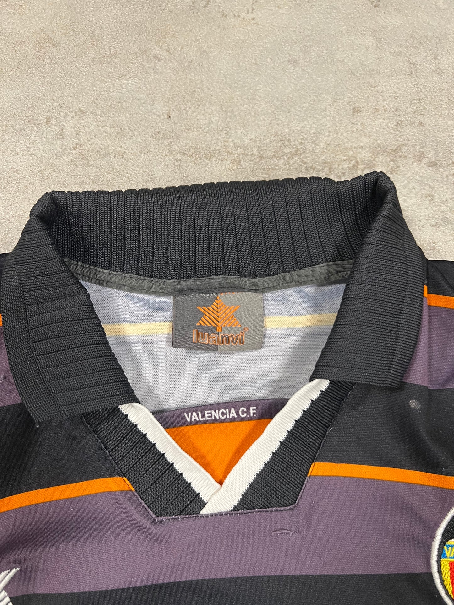 Camiseta Fútbol Vintage Luanvi Valencia FC 1999-00 Third Kit - XL