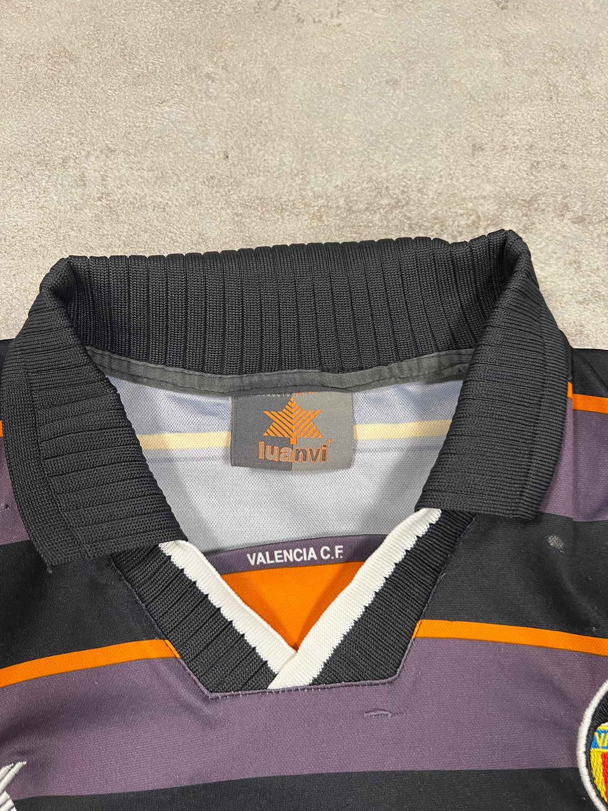 Camiseta Fútbol Vintage Luanvi Valencia FC 1999-00 Third Kit - XL