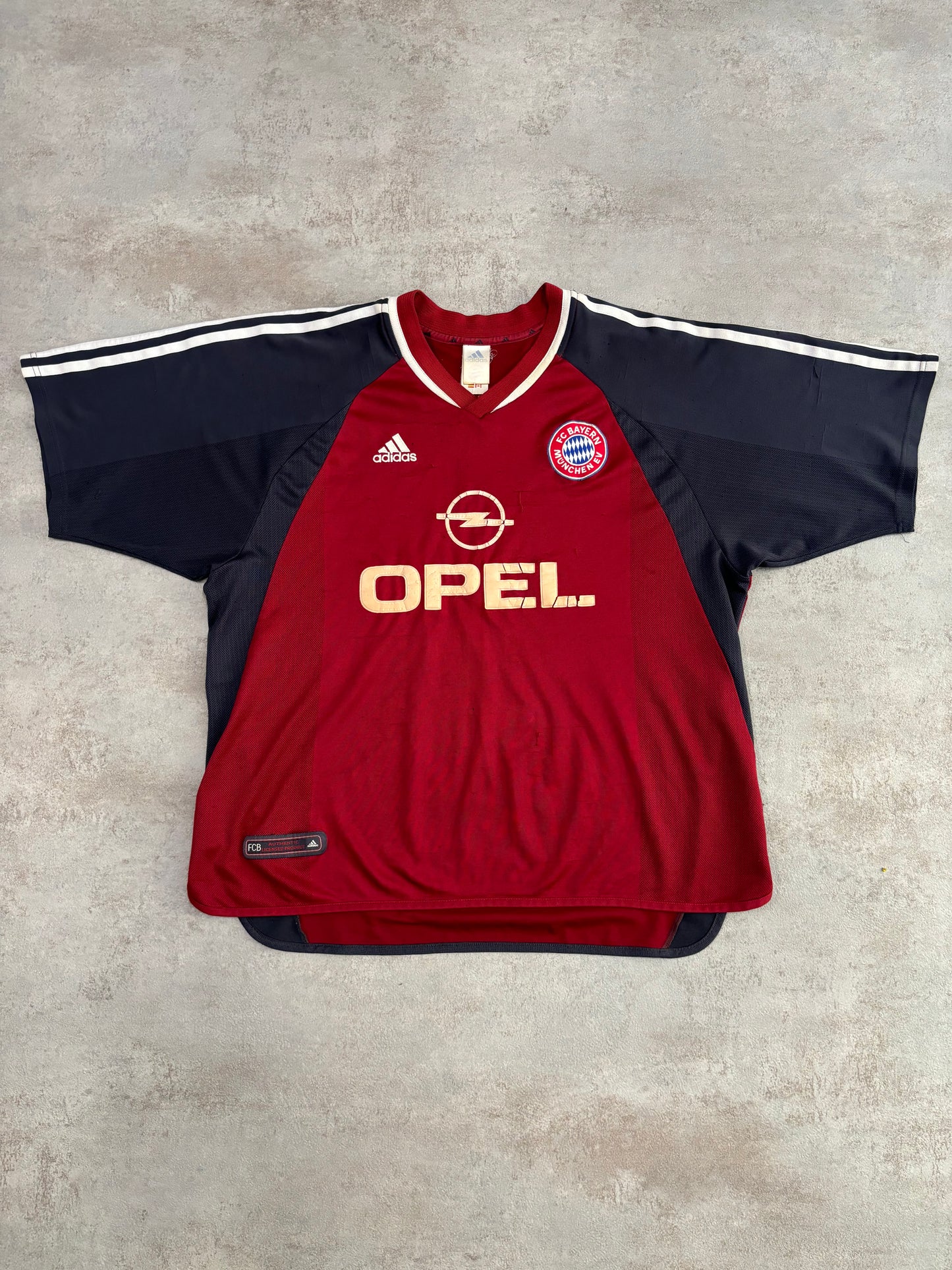 Camiseta Adidas Bayern Múnich 2001/02 Vintage - XL