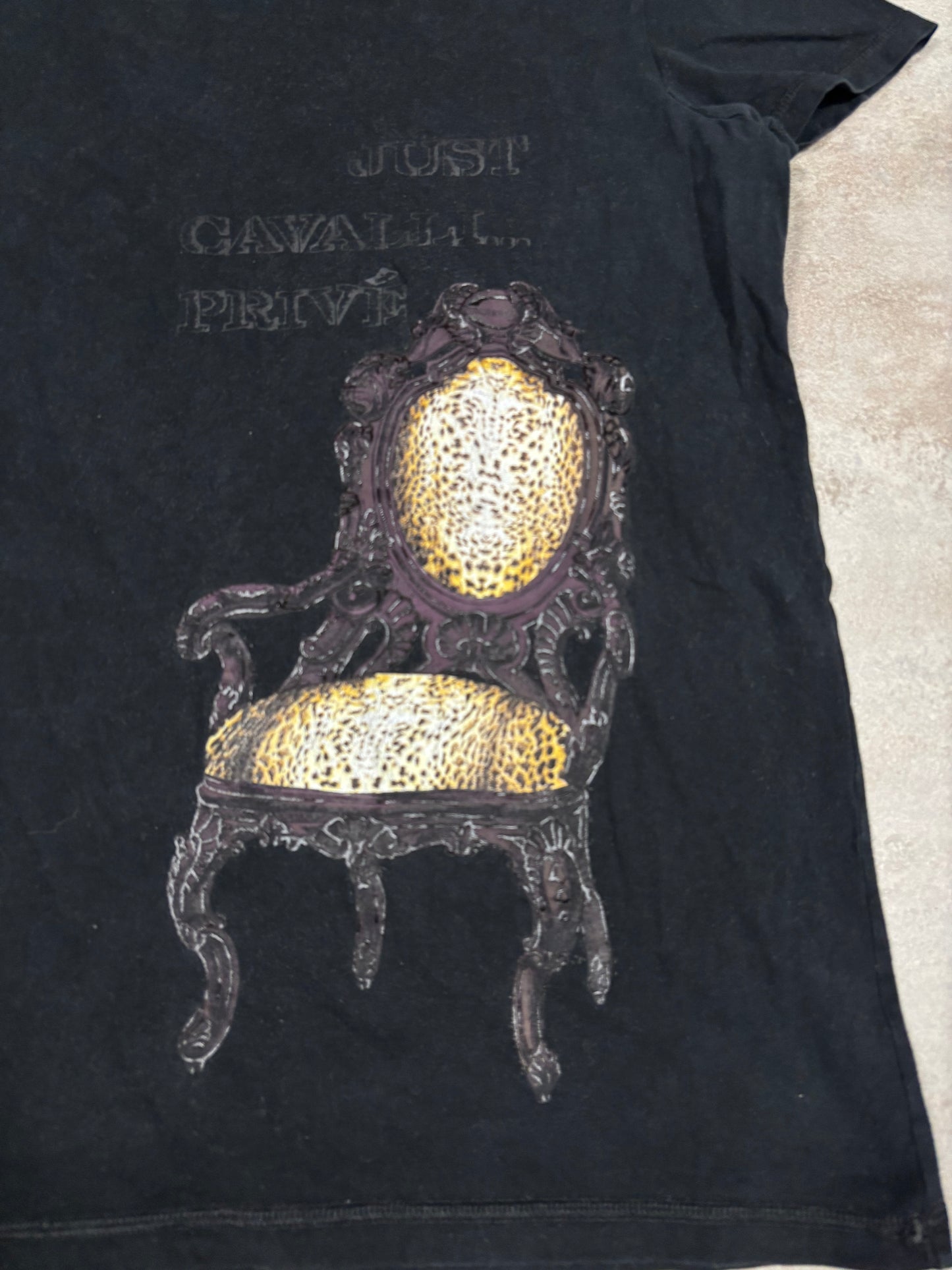 Camiseta Gráfica Just Cavalli Y2K Vintage - S