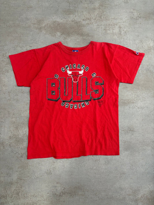 Camiseta Champion Chicago Bulls Single Stitch 90s Vintage - S