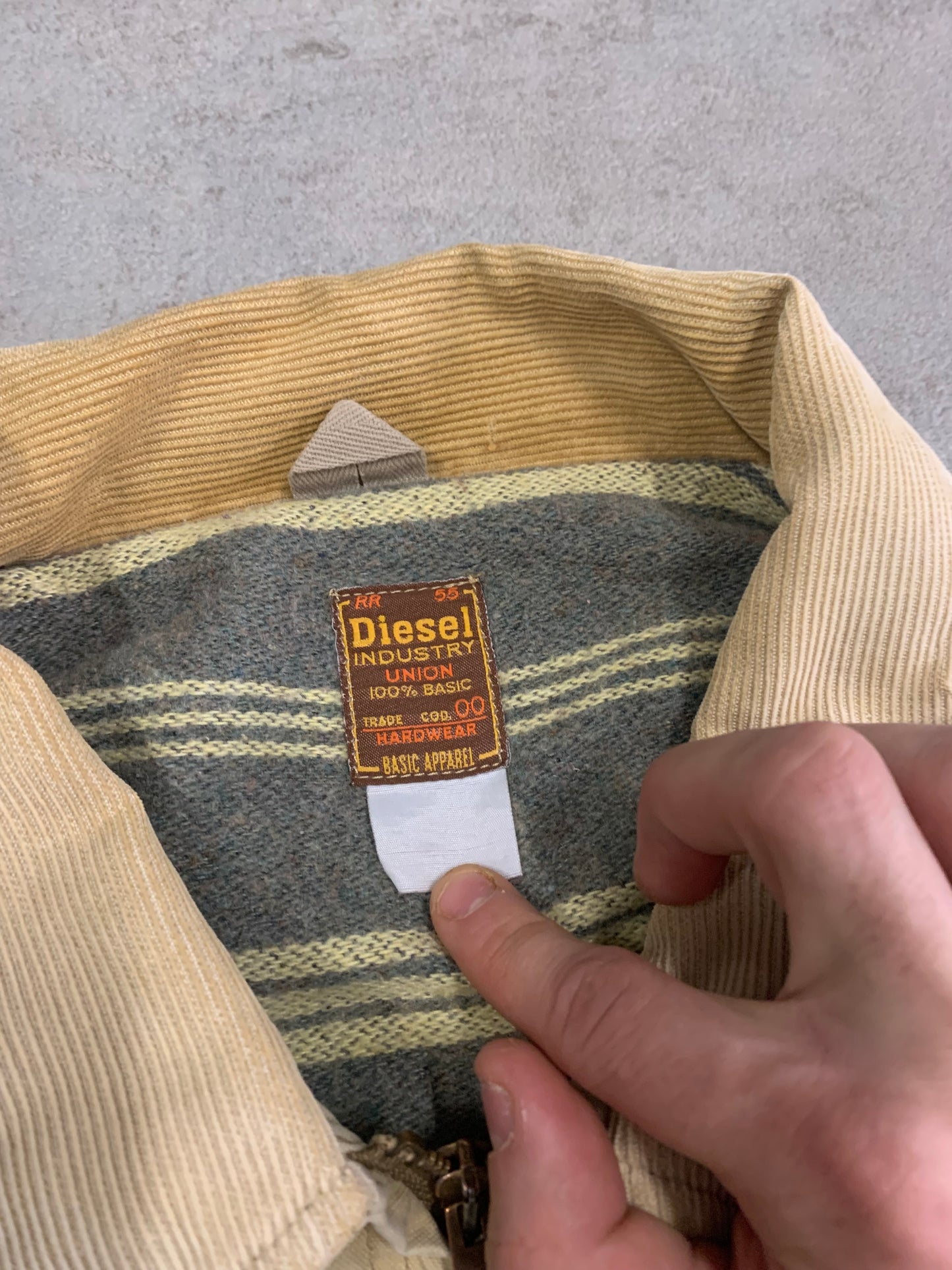 Detroit Style Vintage Diesel Worker Jacket - Xl