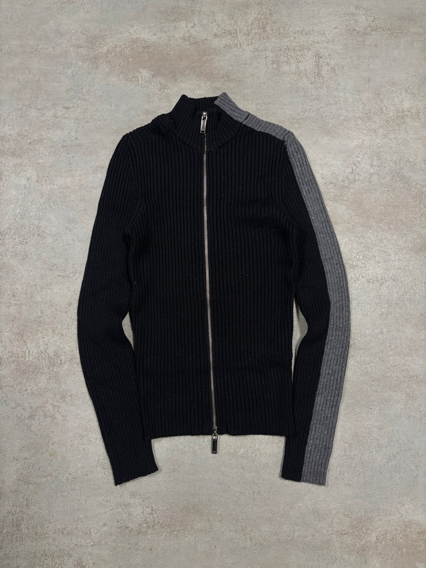 Jersey Ajustado Dos Cremalleras Bikkembergs 00s Vintage - M (W)