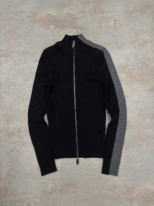 Jersey Ajustado Dos Cremalleras Bikkembergs 00s Vintage - M (W)