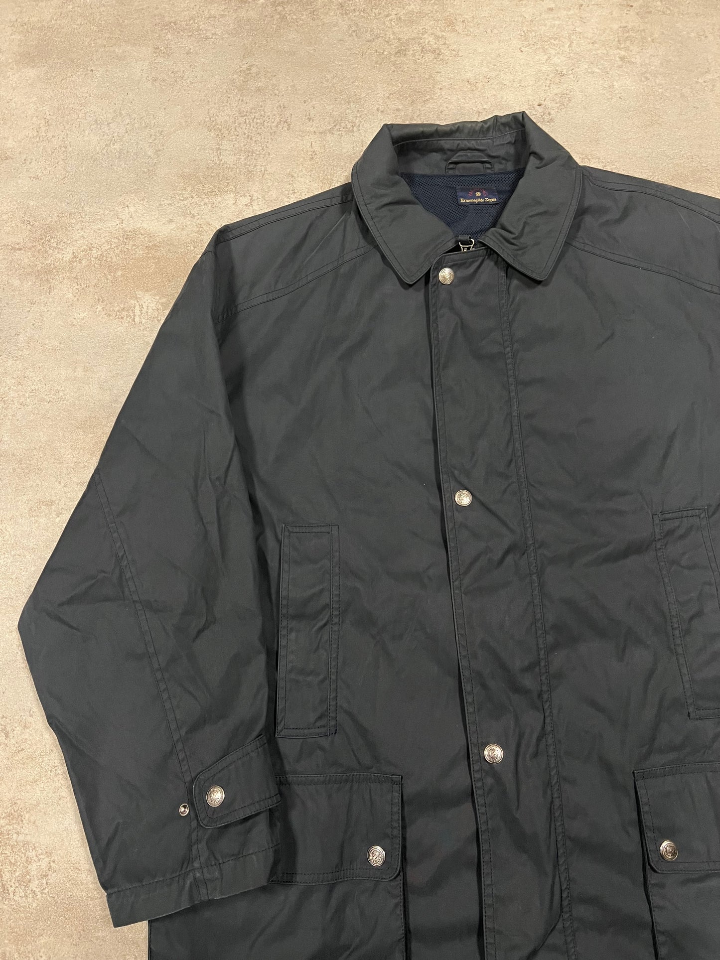 Abrigo Largo Vintage Emeregildo Zegna 90’s - L