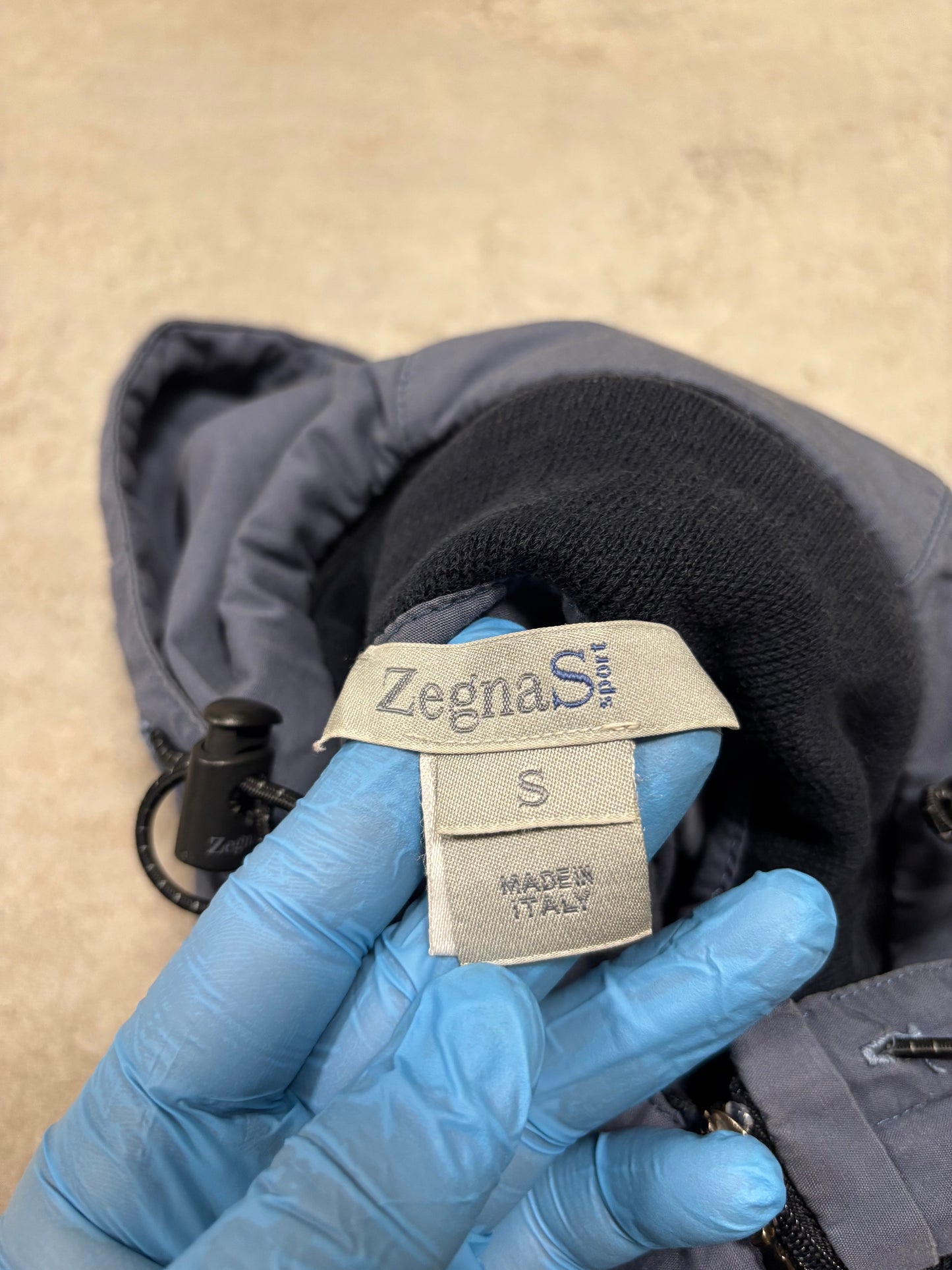 Chaqueta Técnica Balaclava Ermenegildo Zegna Sport 00s Vintage - S