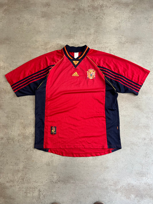 Camiseta Fútbol Vintage Adidas España 98/00 - XL