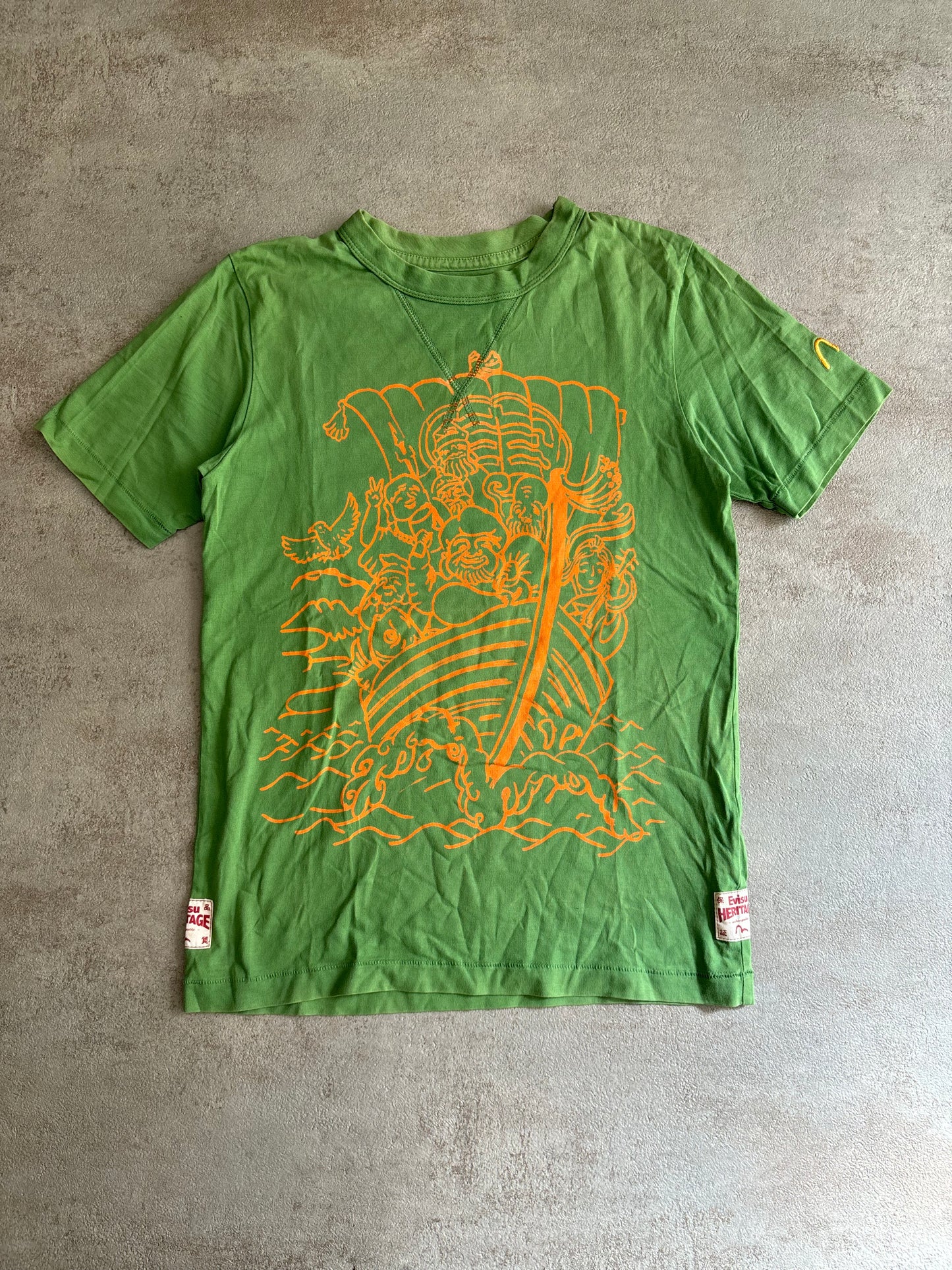 Camiseta Evisu Heritage Takarabune 00s Vintage - M