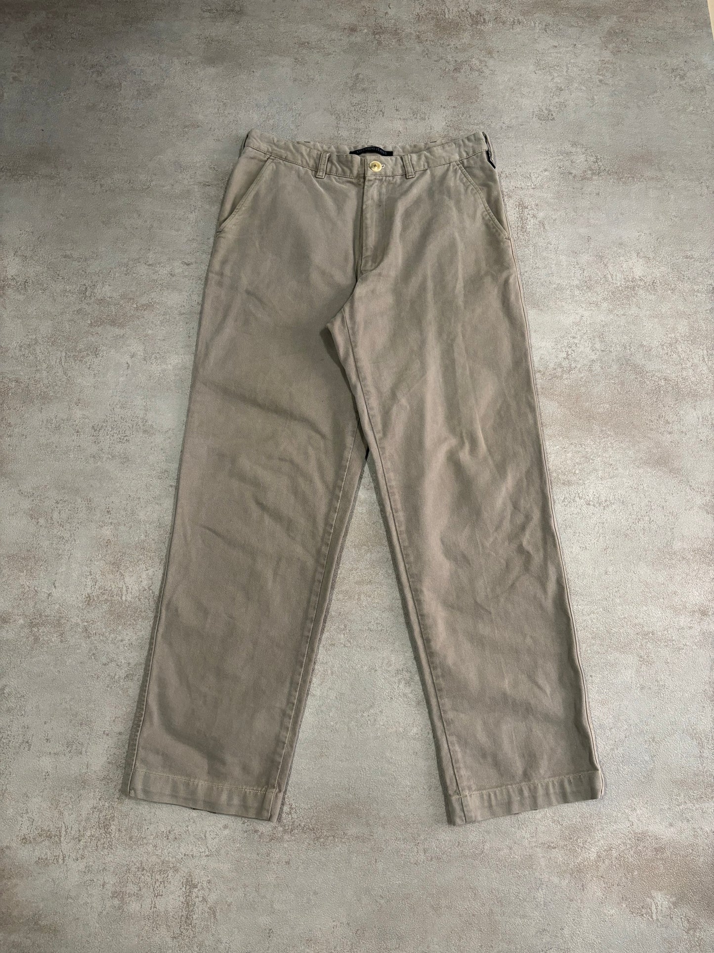 Pantalones Chinos Valentino 100% Cotton 90s Vintage - M