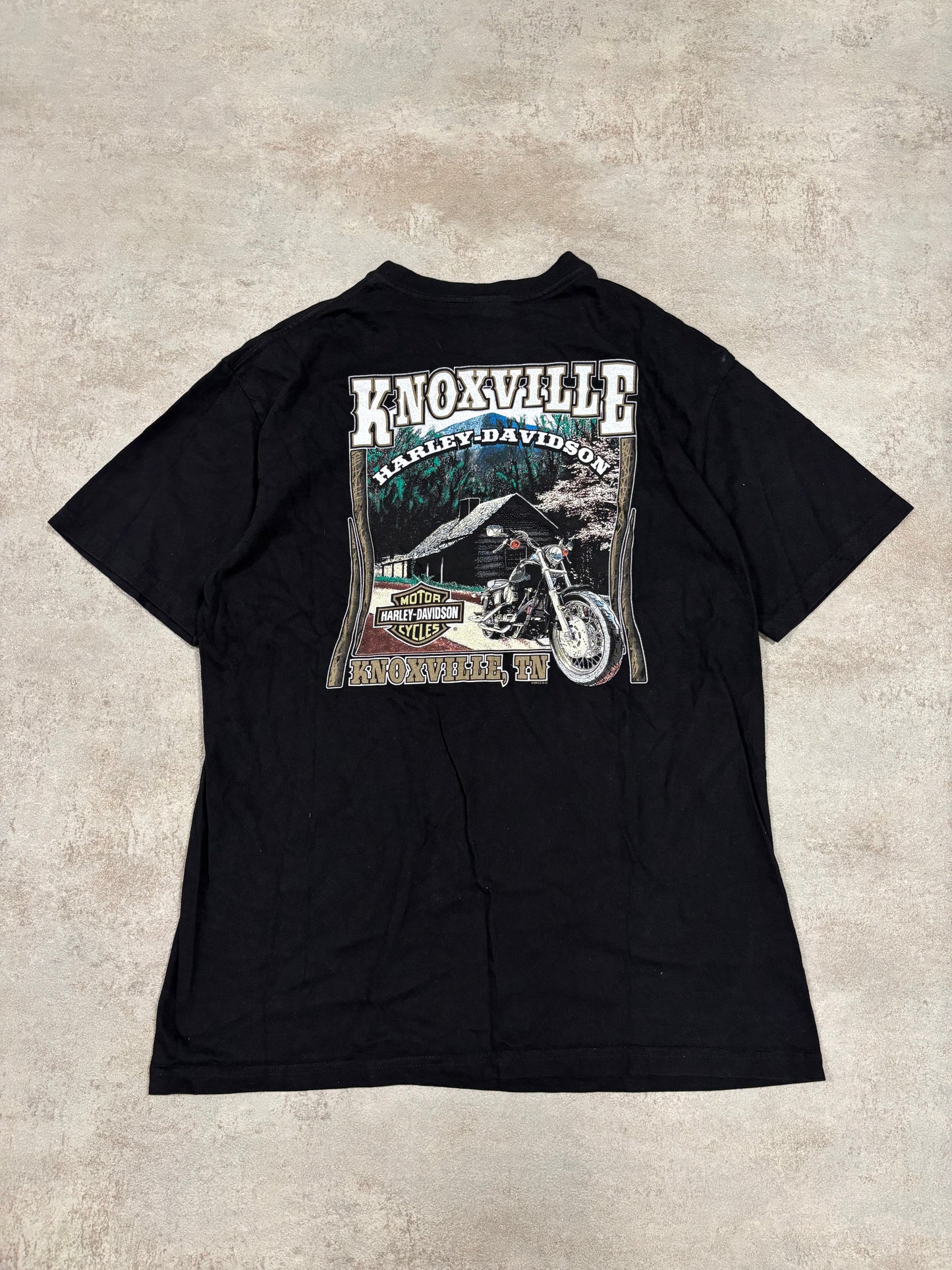 Camiseta KnoxVille Harley Davidson 2012 - M