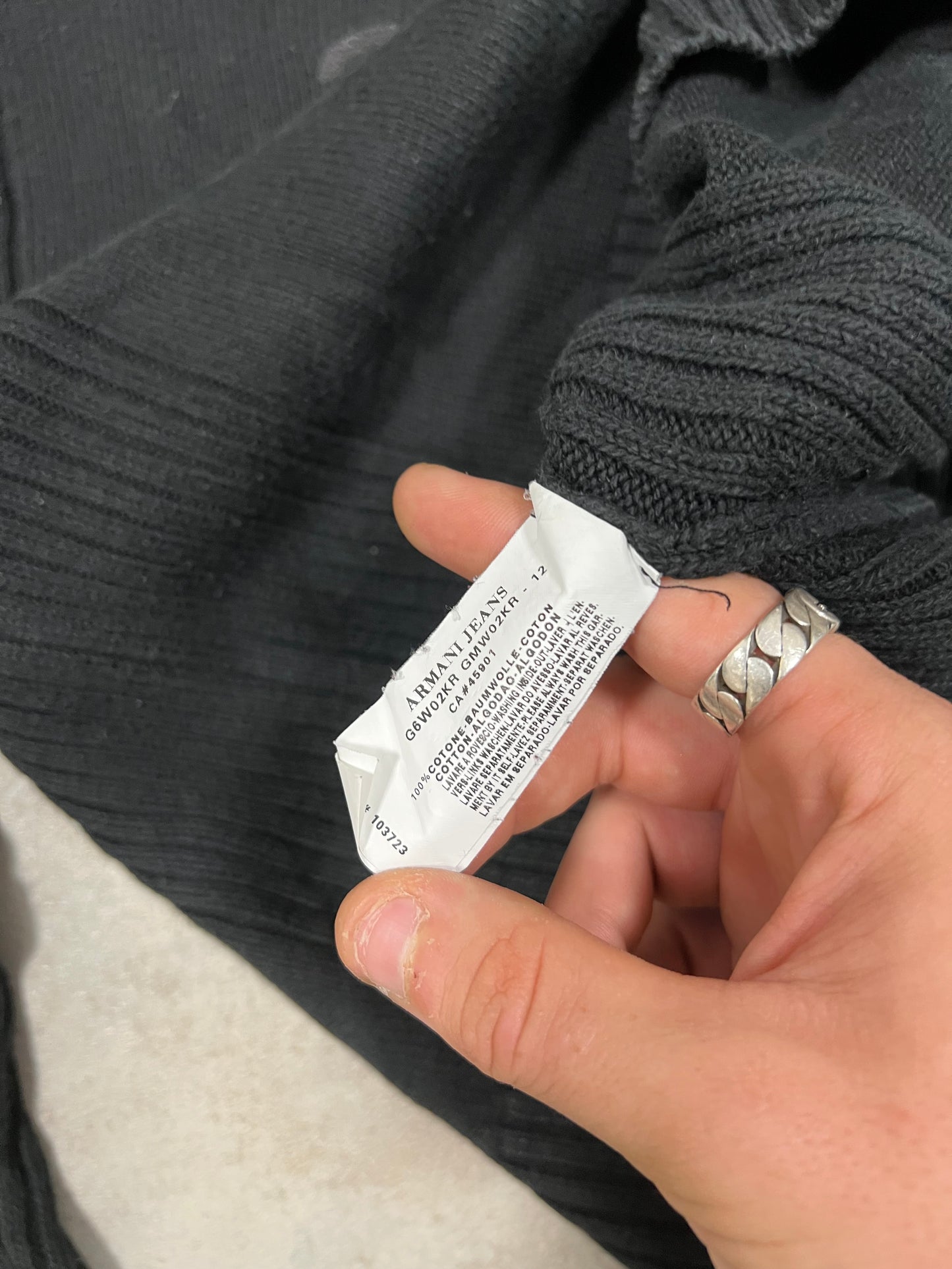 Jersey Vintage Armani Jeans 00’s - M