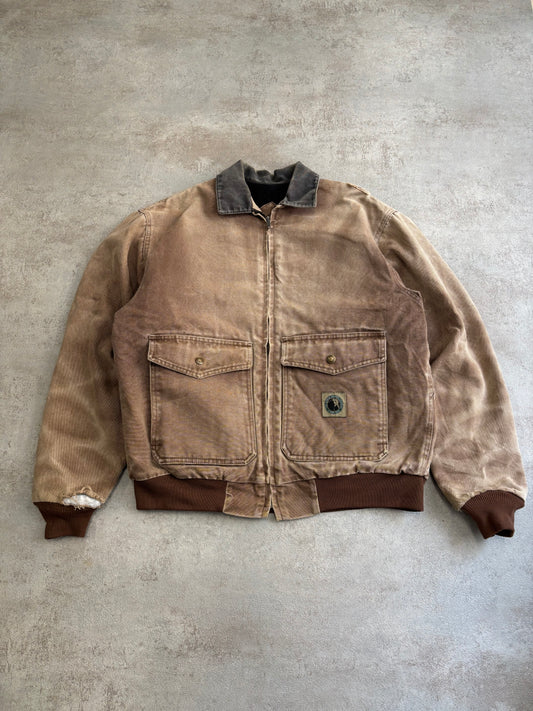 Chaqueta Worker ‘Trashed’ BercoWear 00s Vintage - M