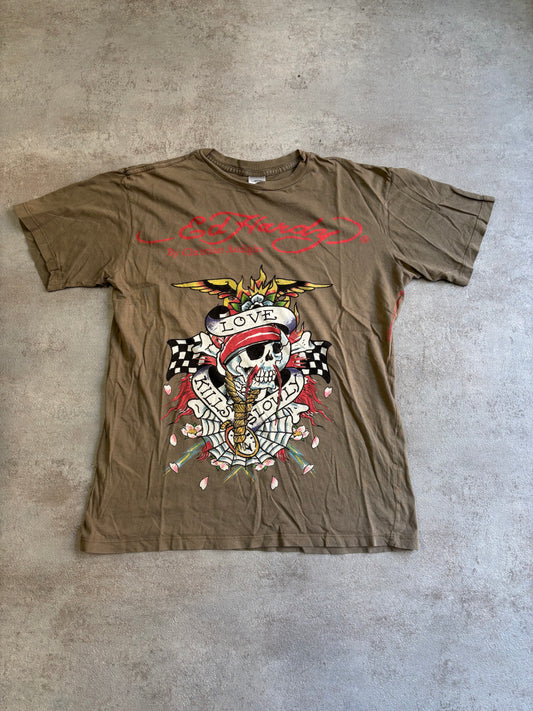 Camiseta Ed Hardy Y2K Vintage - M