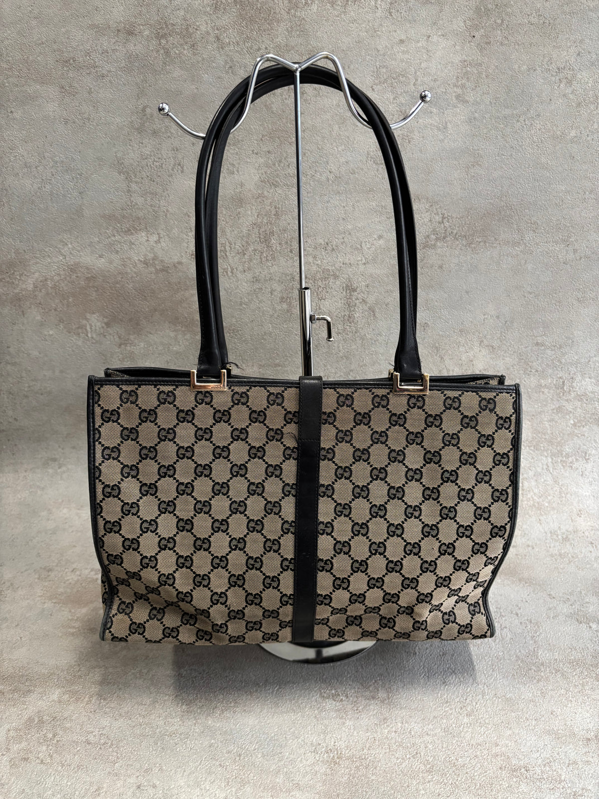 Bolso Totebag de Hombro Jackie Gucci + Guardapolvos Original 00s Vintage