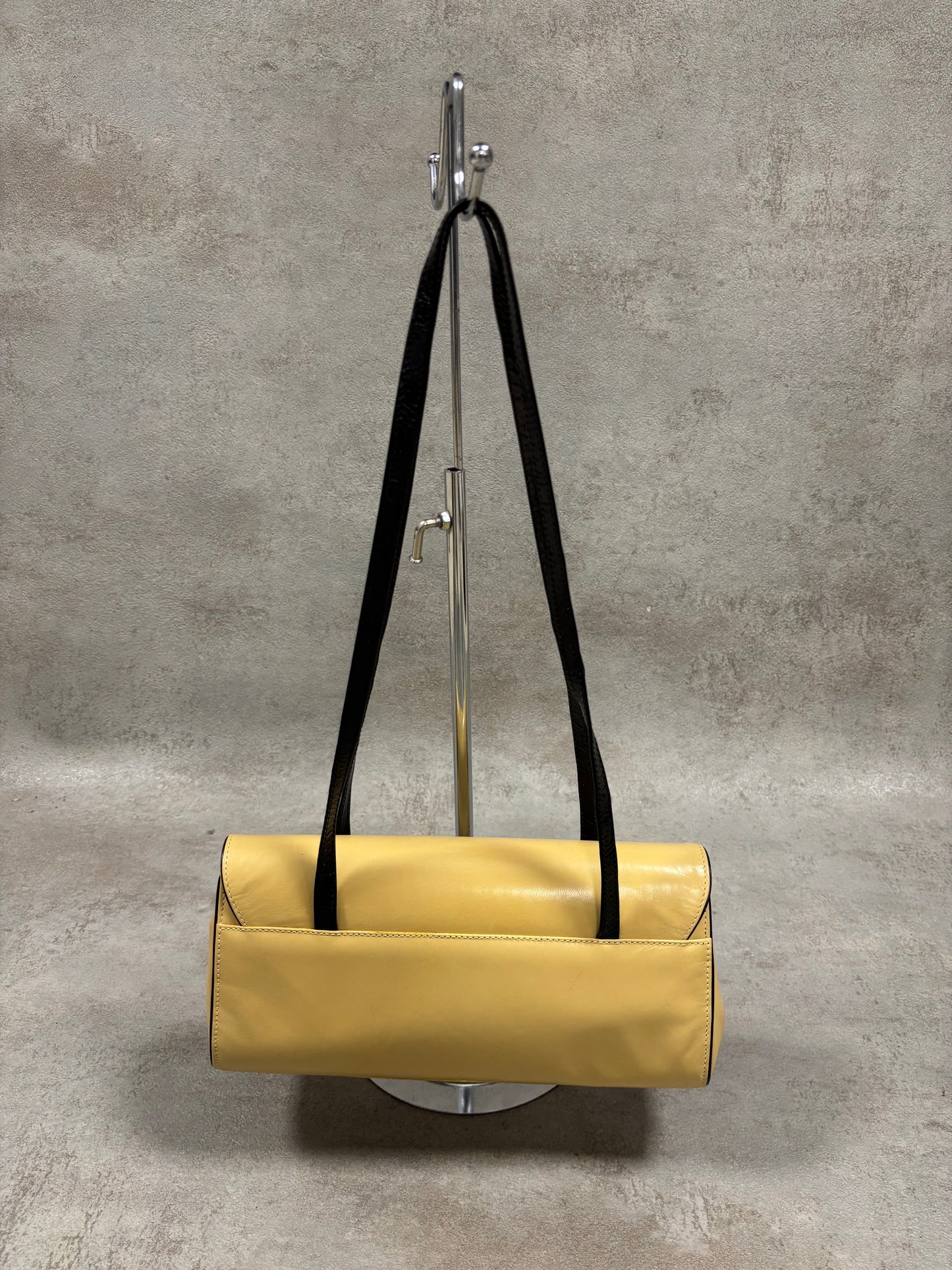 Bolso Cuero Hombro Estructura Balenciaga Paris 90s Vintage