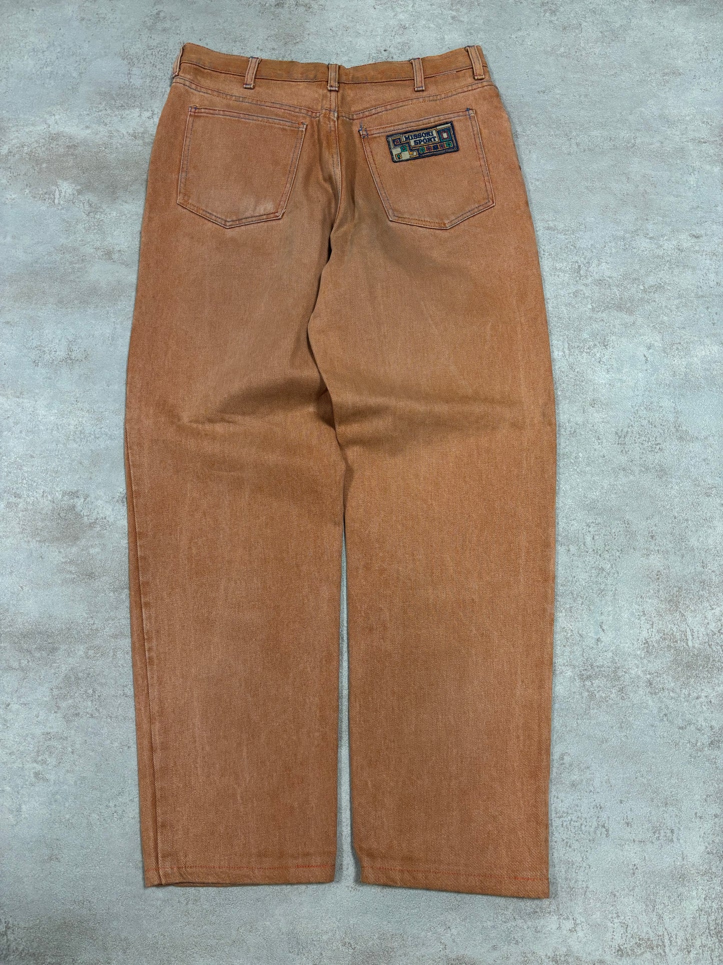 Pantalones Rectos Missoni Sport 90s Vintage - M