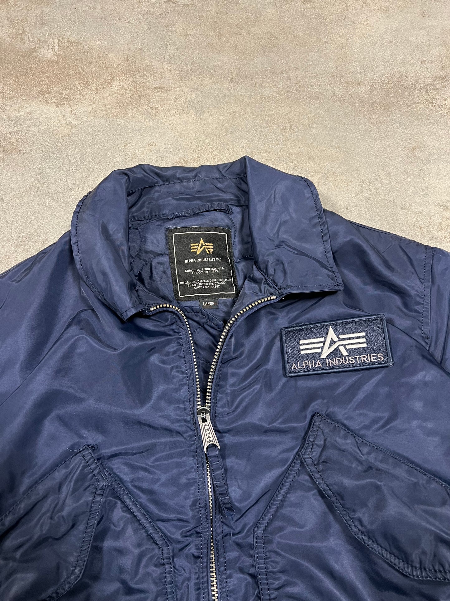 Chaqueta Bomber Vintage Alpha Industries 00’s - L