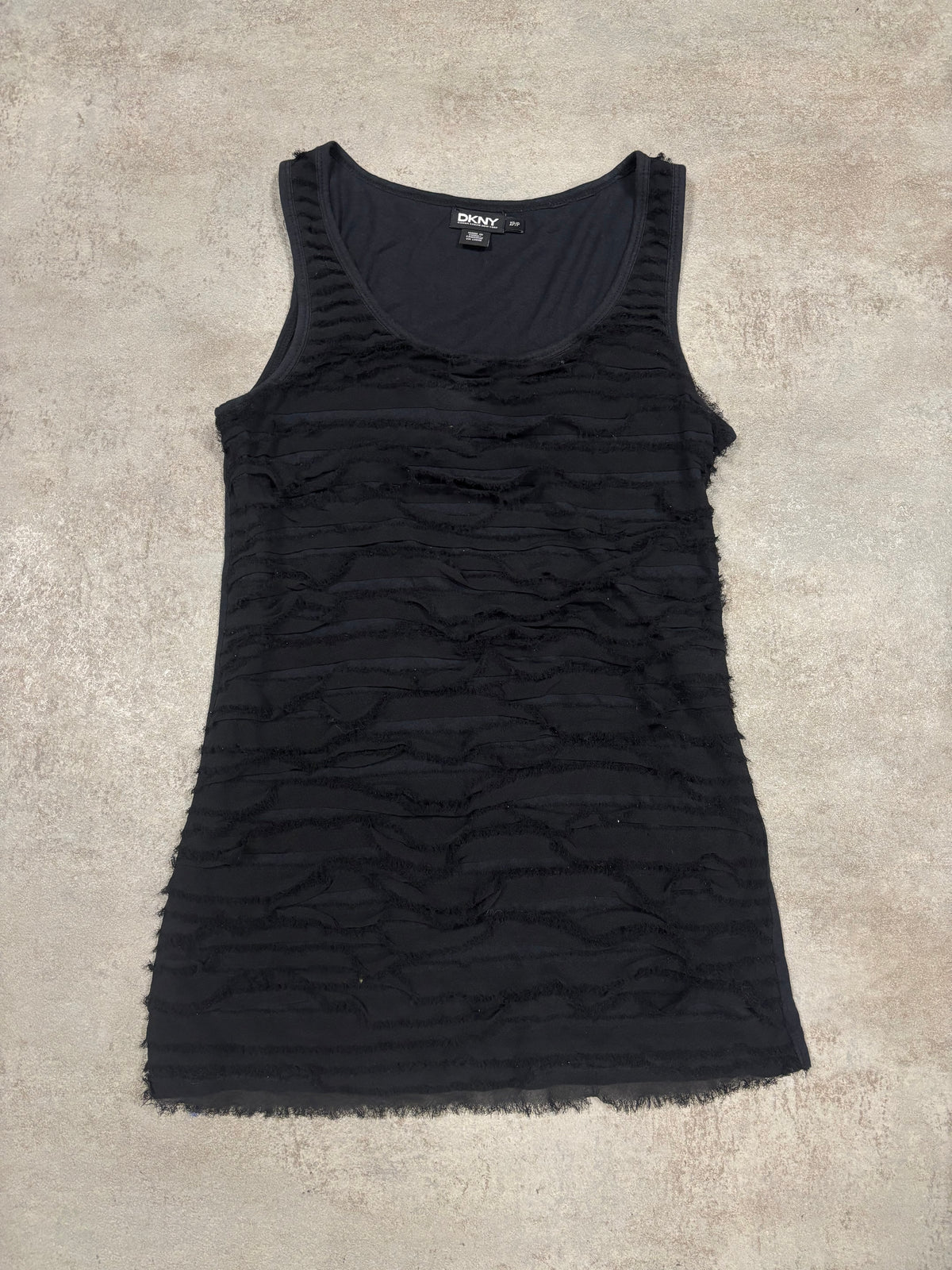 Top Texturizado DKNY 00s Vintage - S