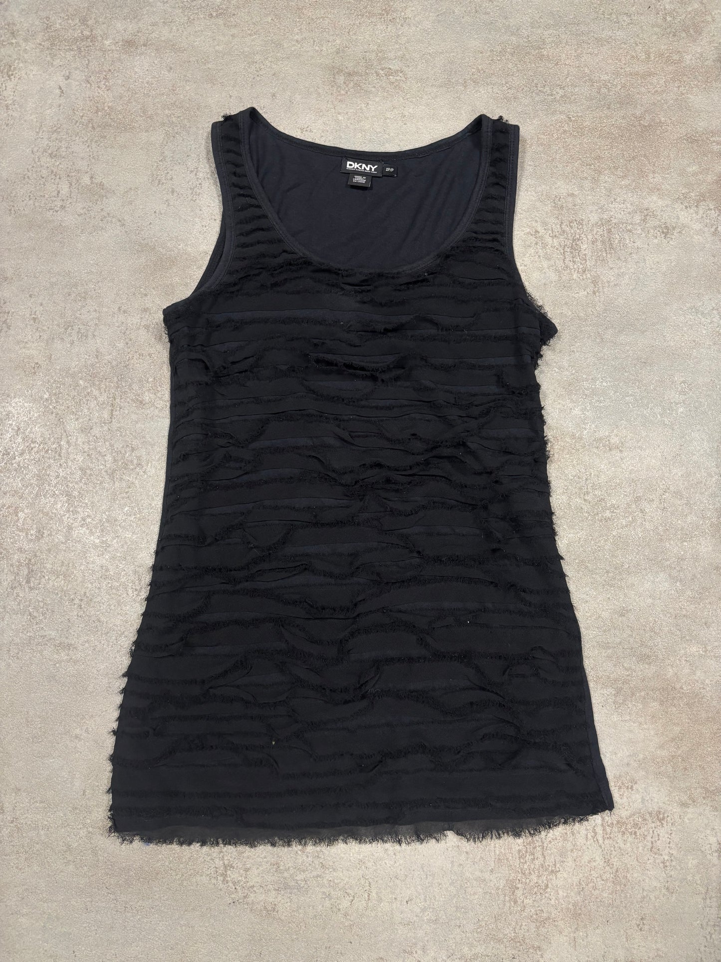 Top Texturizado DKNY 00s Vintage - S