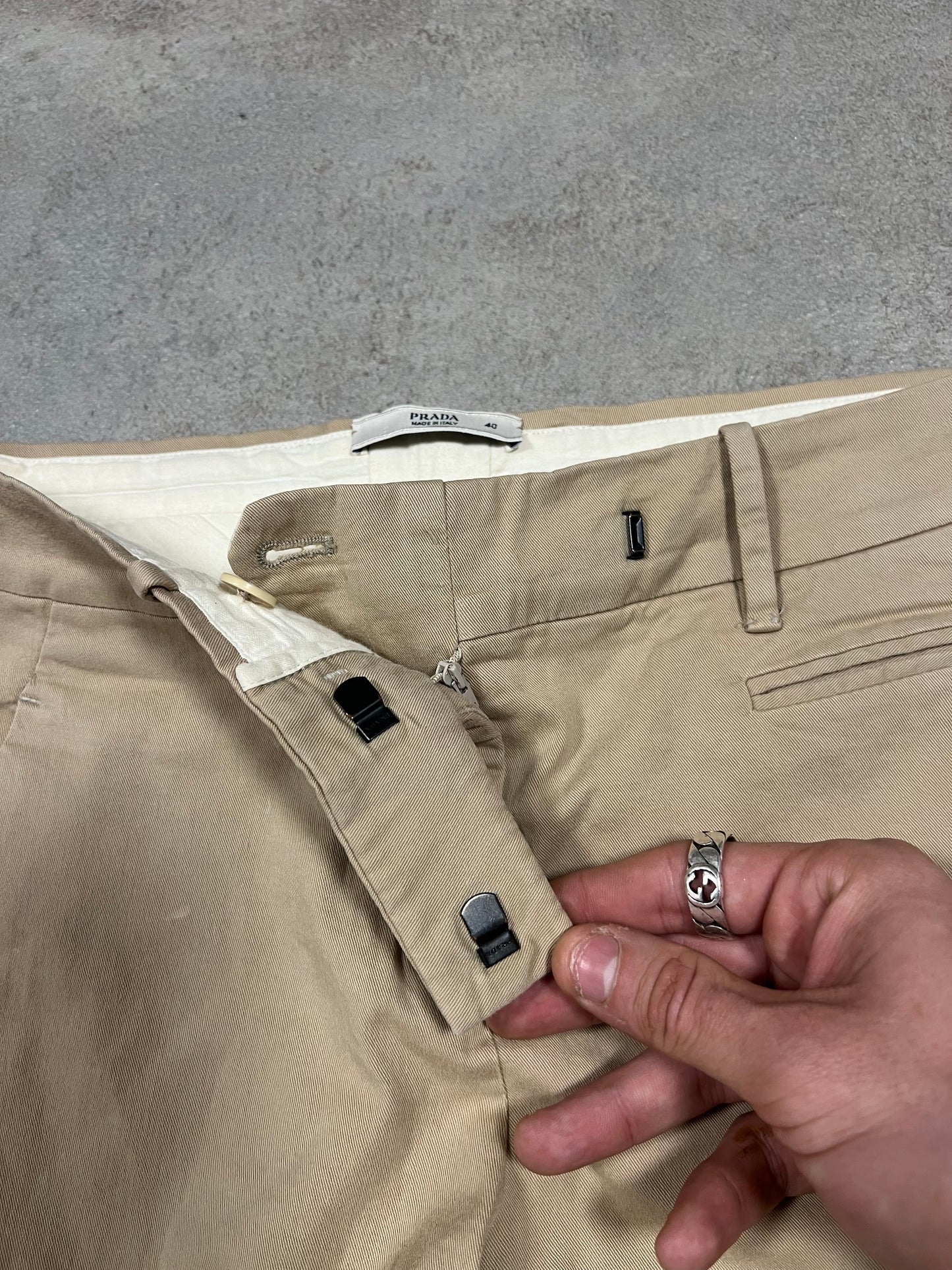 Pantalones Largos ‘Boot Cut ‘ Vintage Prada 00’s - S (W)