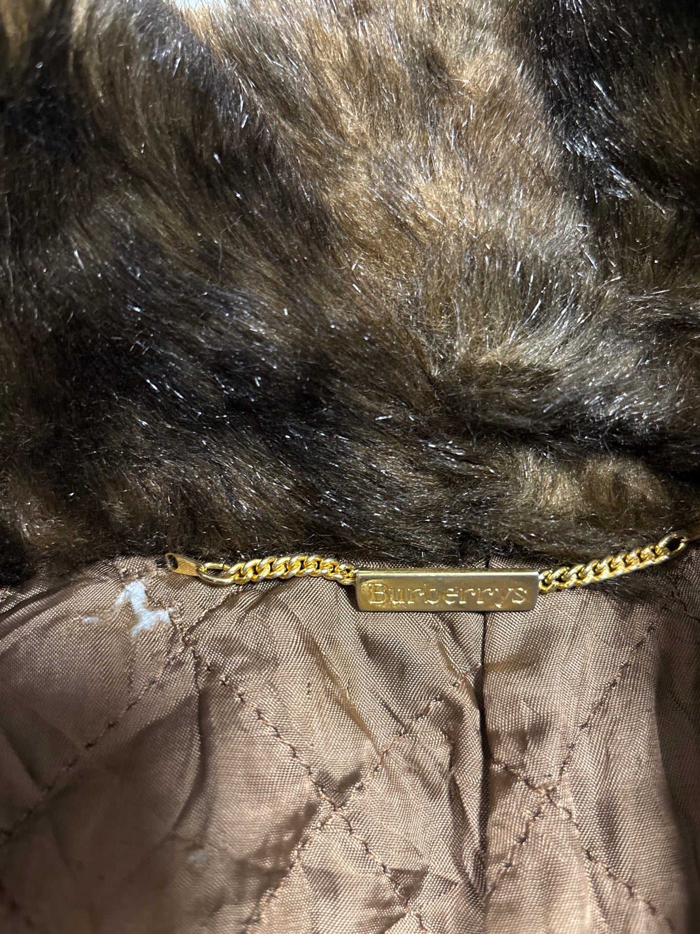 Gabardina Pelo ‘Soint New’ Burberry 90s Vintage - L