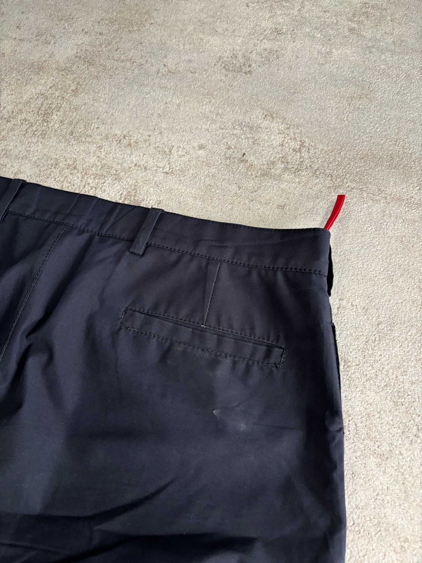 Pantalones Nylon Prada Early 00s Vintage - S