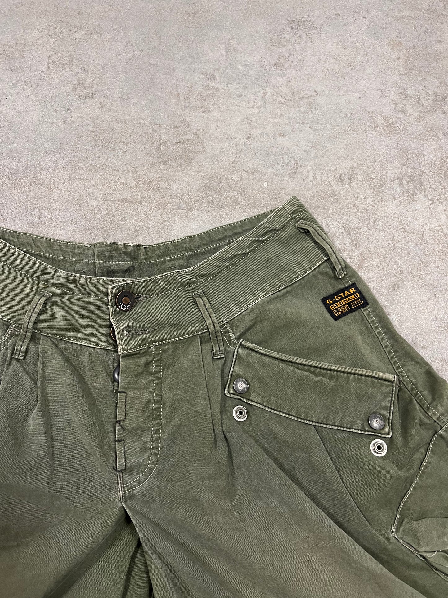 Falda Cargo Asimétrica Vintage G-Star 00’s - M
