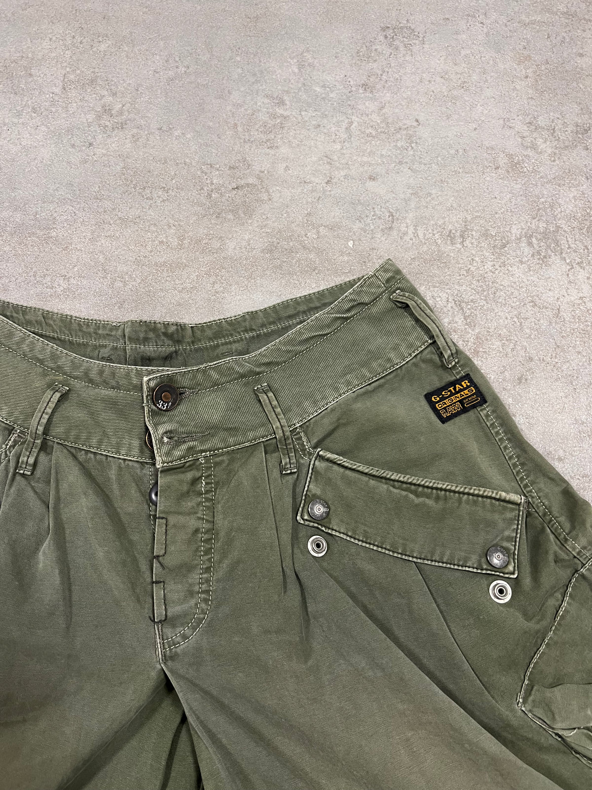 Falda Cargo Asimétrica Vintage G-Star 00’s - M
