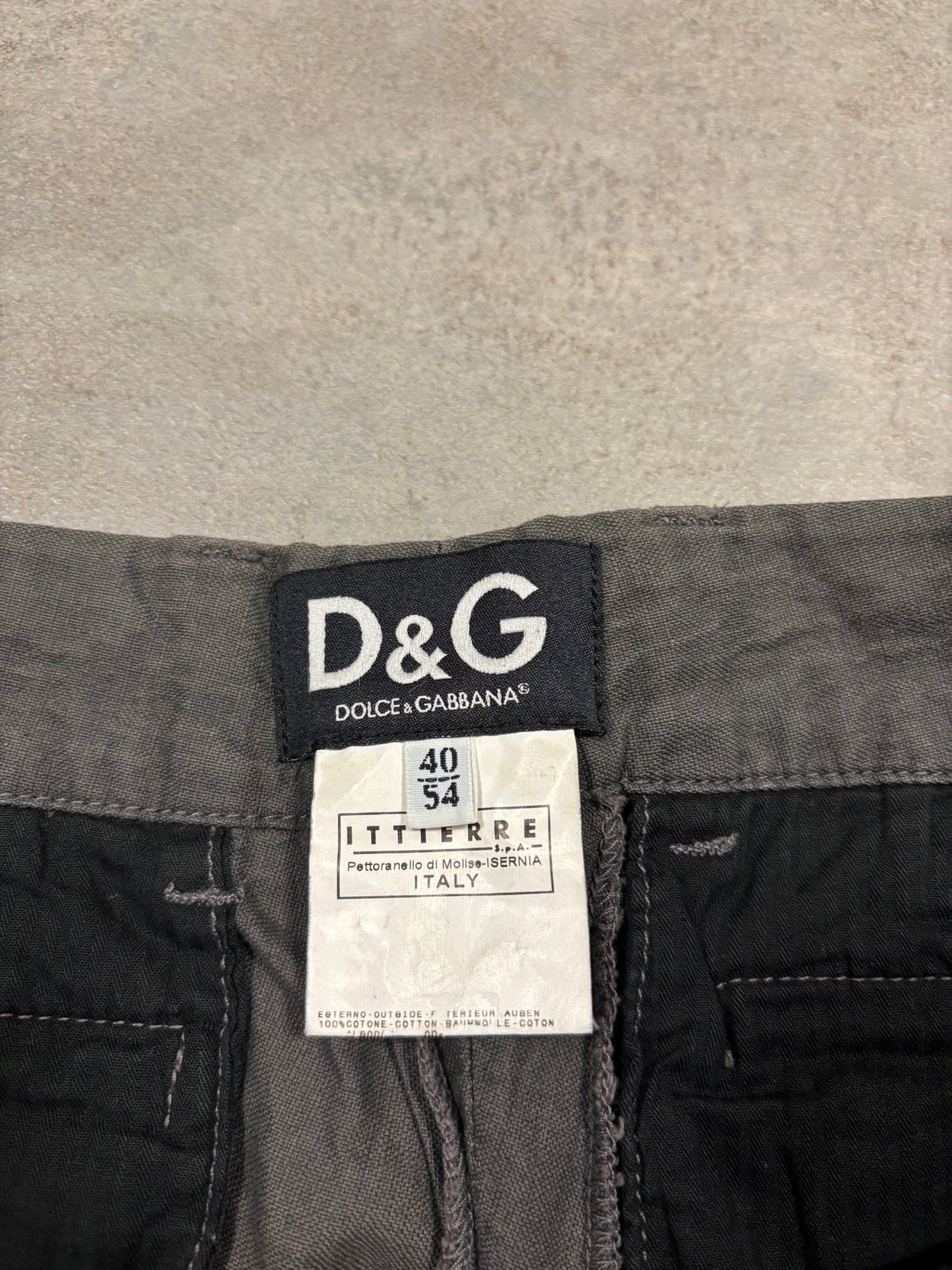 Pantalones Traje Dolce & Gabbana 2004 Vintage - L