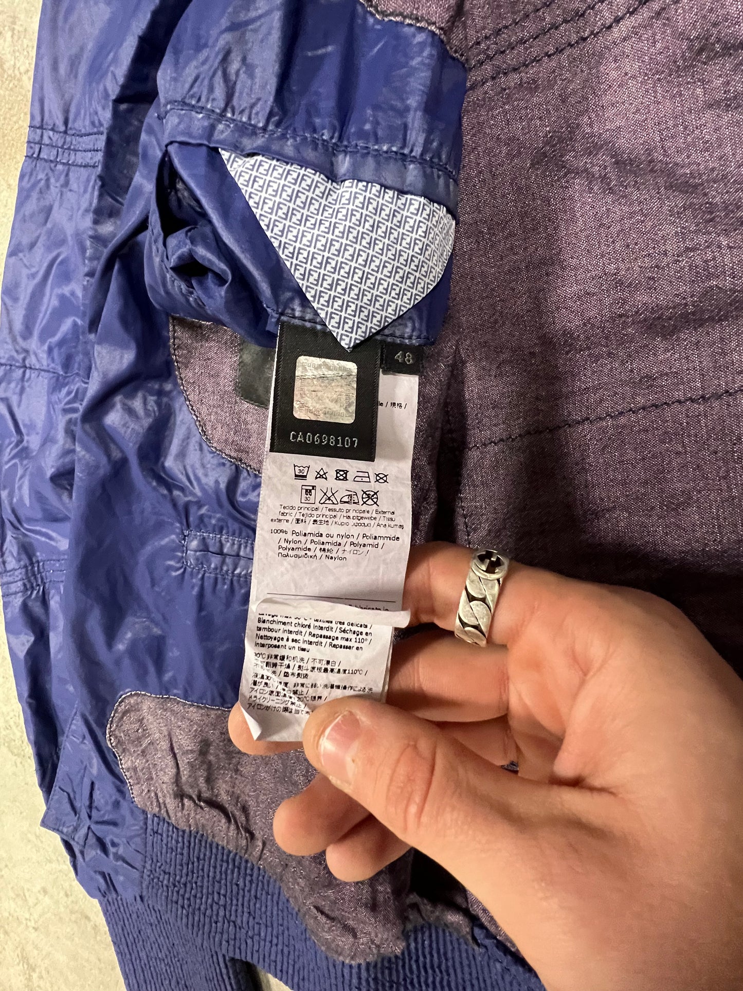 Chaqueta Track Vintage Fendi 00’s - M