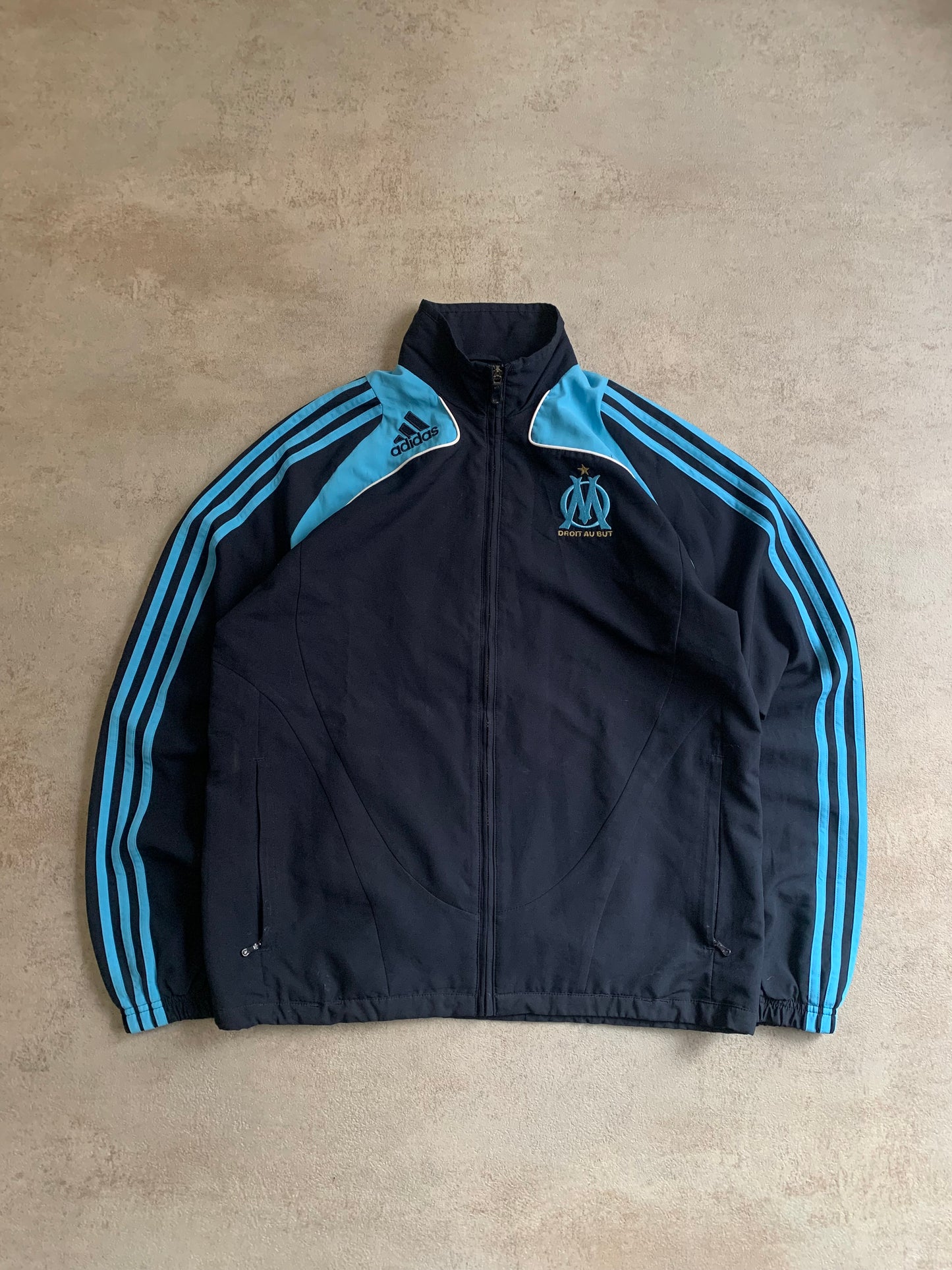 Chaqueta Track Vintage Adidas Marsella 2008 - M