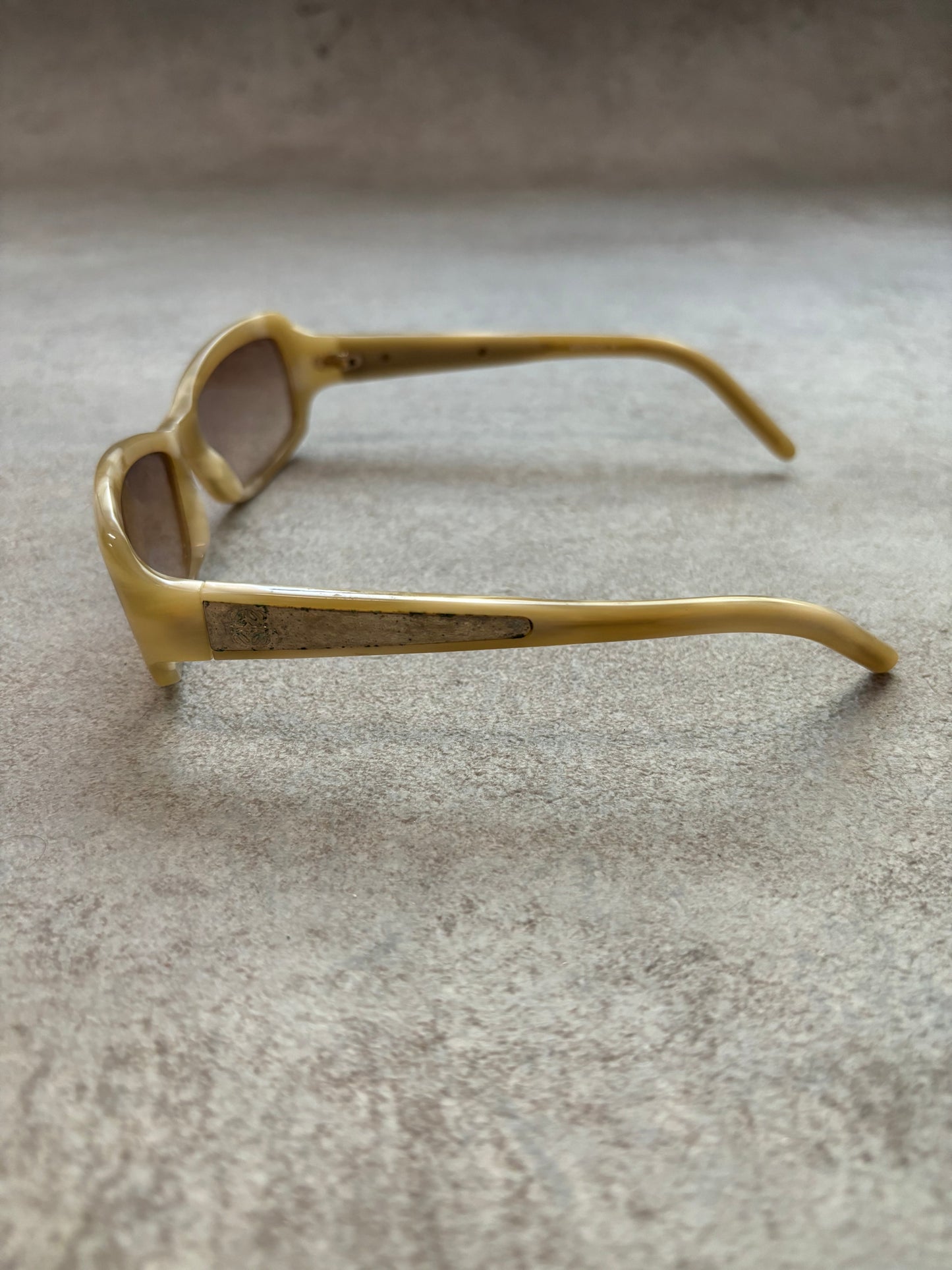 Gafas Rectangulares Loewe 00s Vintage