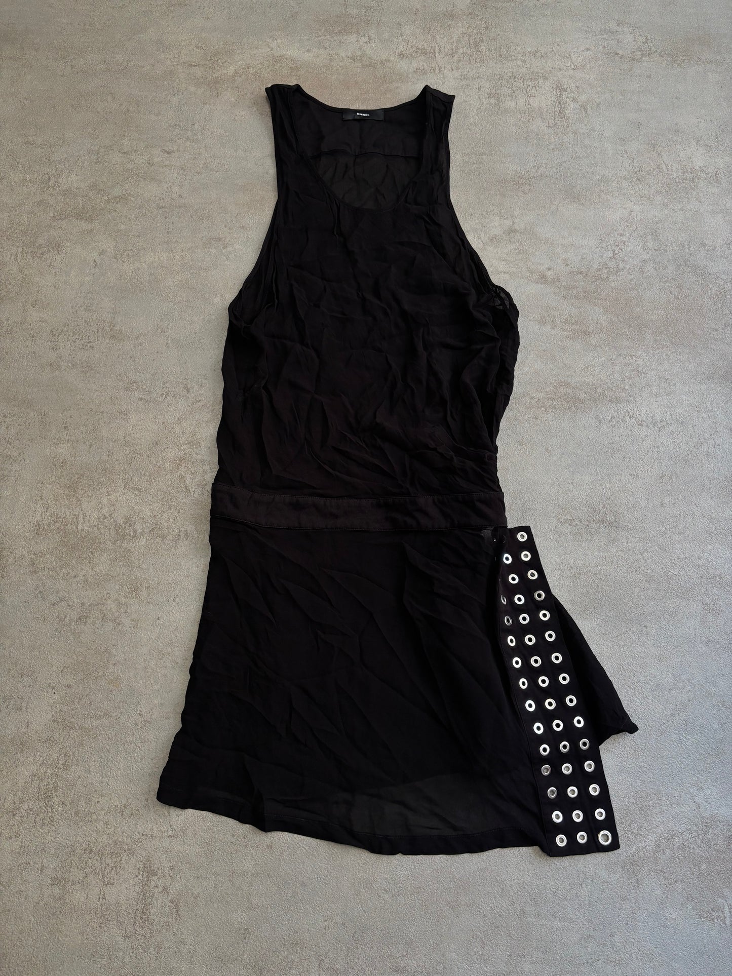 Vestido Falda Mesh Diesel - M