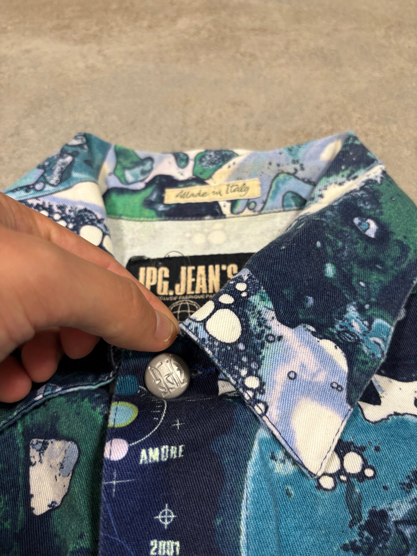 Chaqueta Estampado ‘Bacteria’ Jean Paul Gaultier 2001 Vintage - M Woman