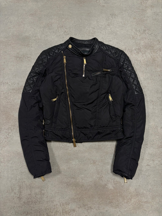 Chaqueta Racing Asimétrica Multizip Dsquared2 00s Vintage - XS