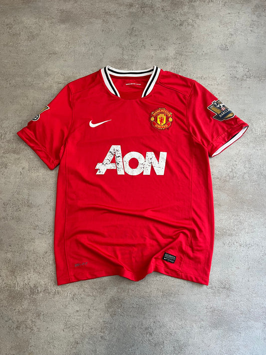 Camiseta Fútbol Vintage Nike Manchester United 2011/12 - S