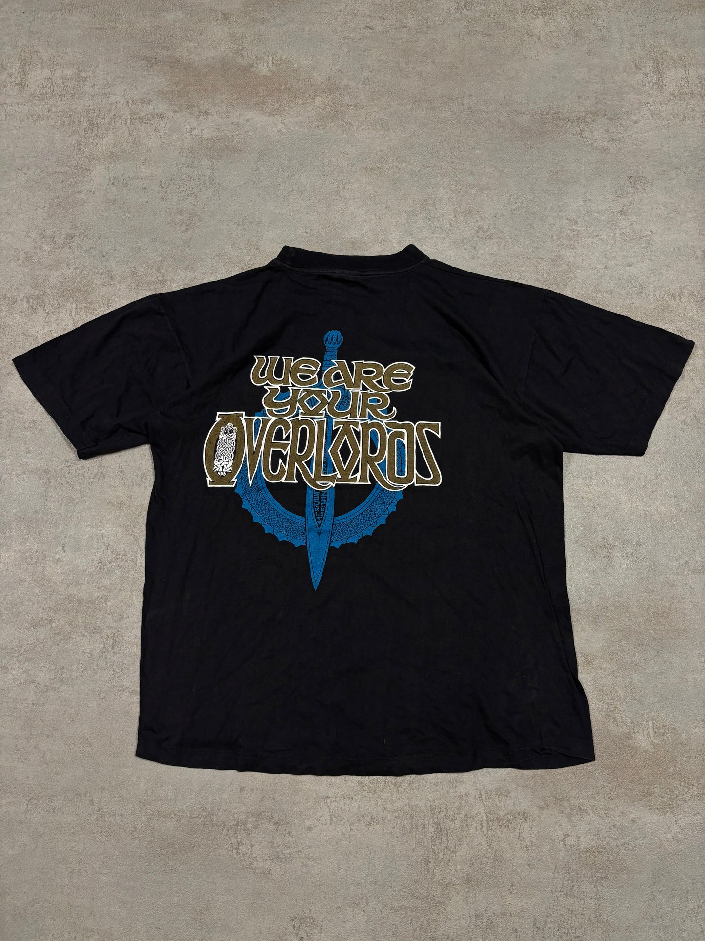 Camiseta Gráfica Led Zeppelin ‘Hammer Of The Gods’ 90s Vintage - M