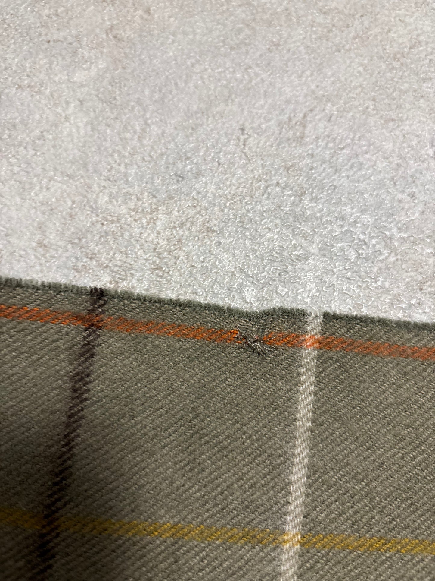 Bufanda Lana Virgen Burberry 90s Vintage