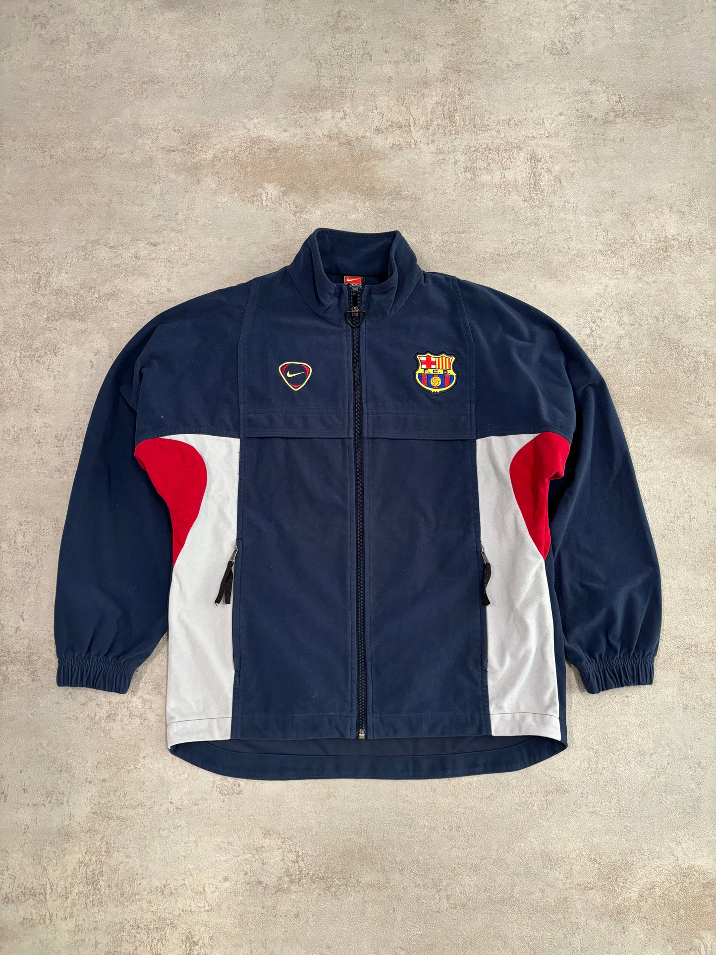 Chaqueta Nike Team Sports F.C Barcelona 2000/2002 Vintage - S