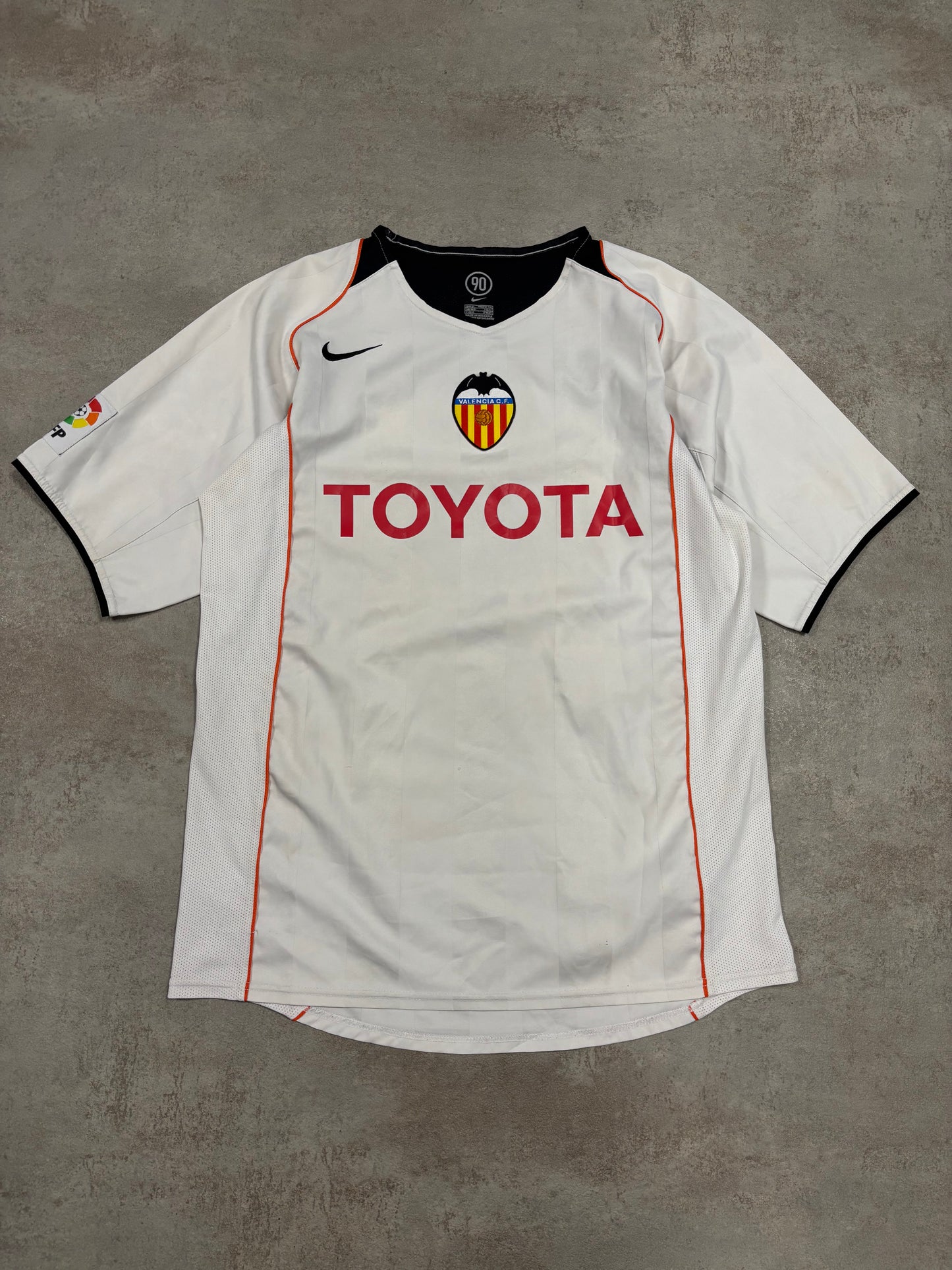 Camiseta Local Nike Valencia 2004/05 Vintage - M
